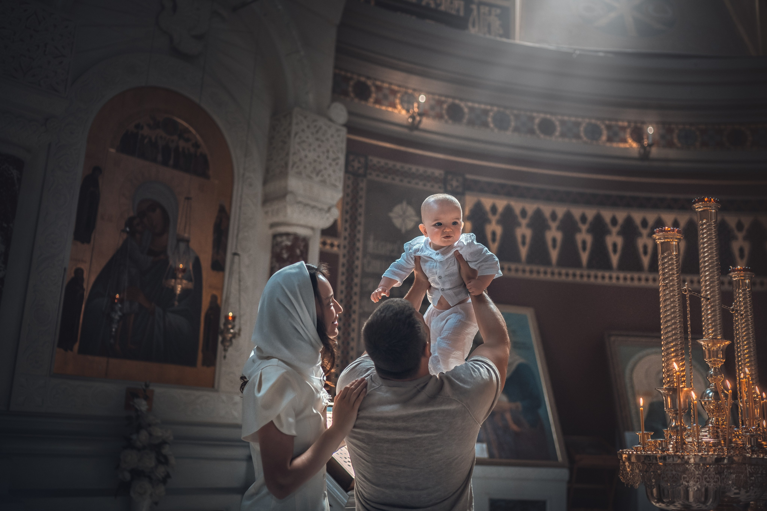 Крещение Луки. Фотограф на крещение и венчание Ирина Доценко