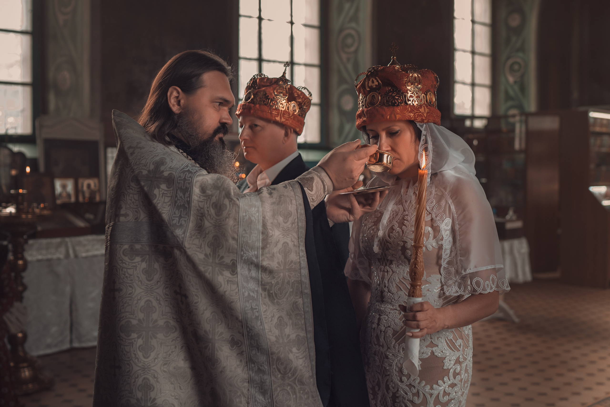 Венчание Дмитрия и Наталья, Храм Преображения Господня, Ростовская обл. Фотограф на крещение и венчание Ирина Доценко