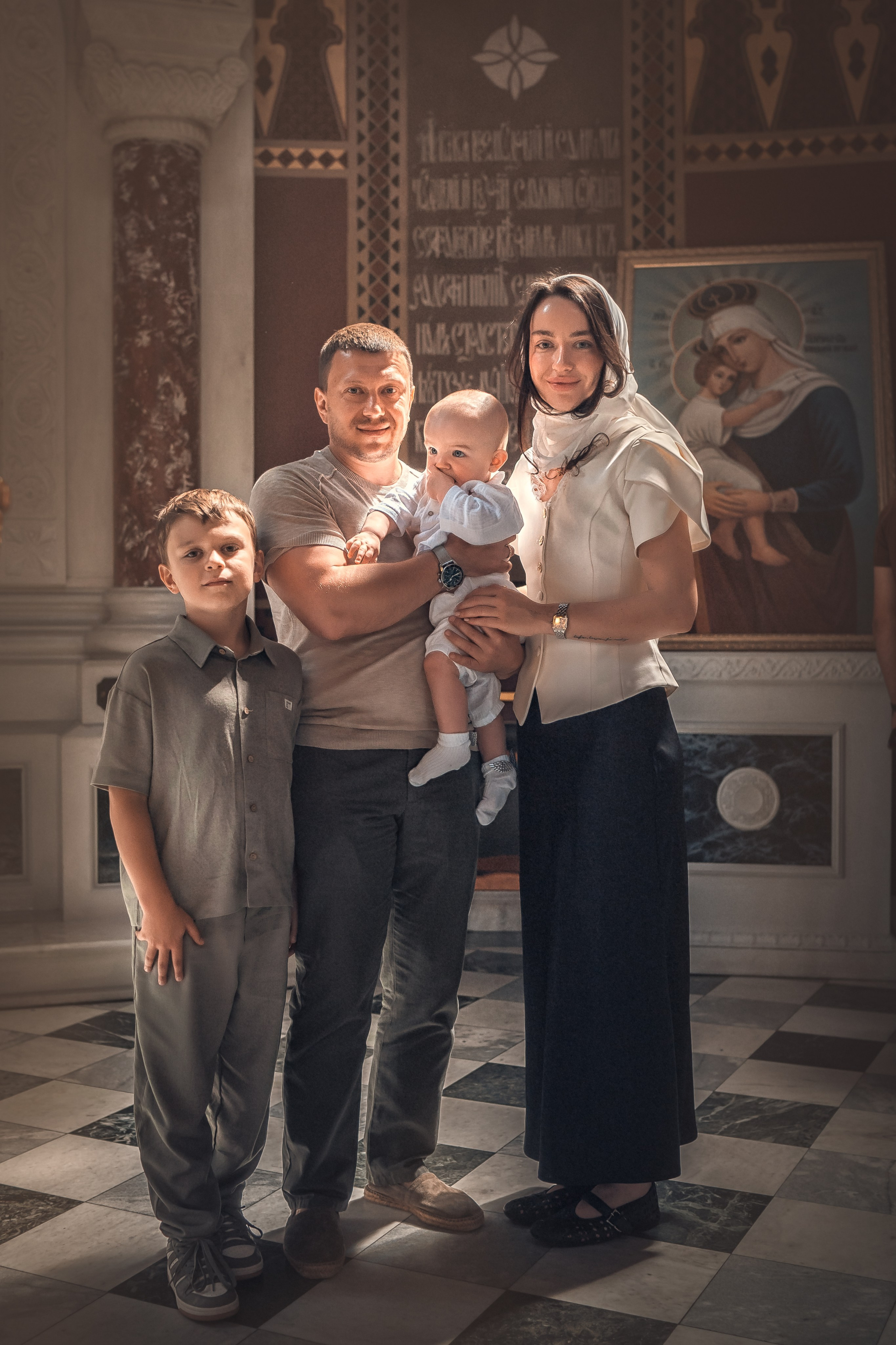 Крещение Луки. Фотограф на крещение и венчание Ирина Доценко