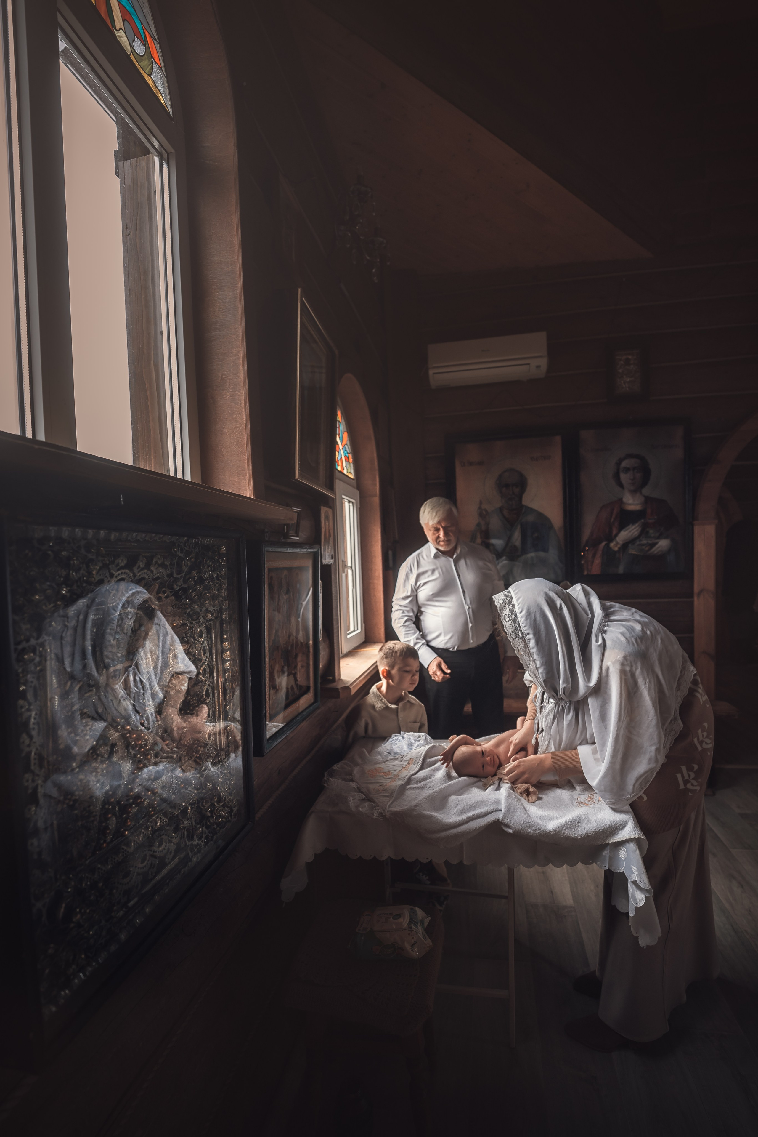 Крещение Миланы. Фотограф на крещение и венчание Ирина Доценко