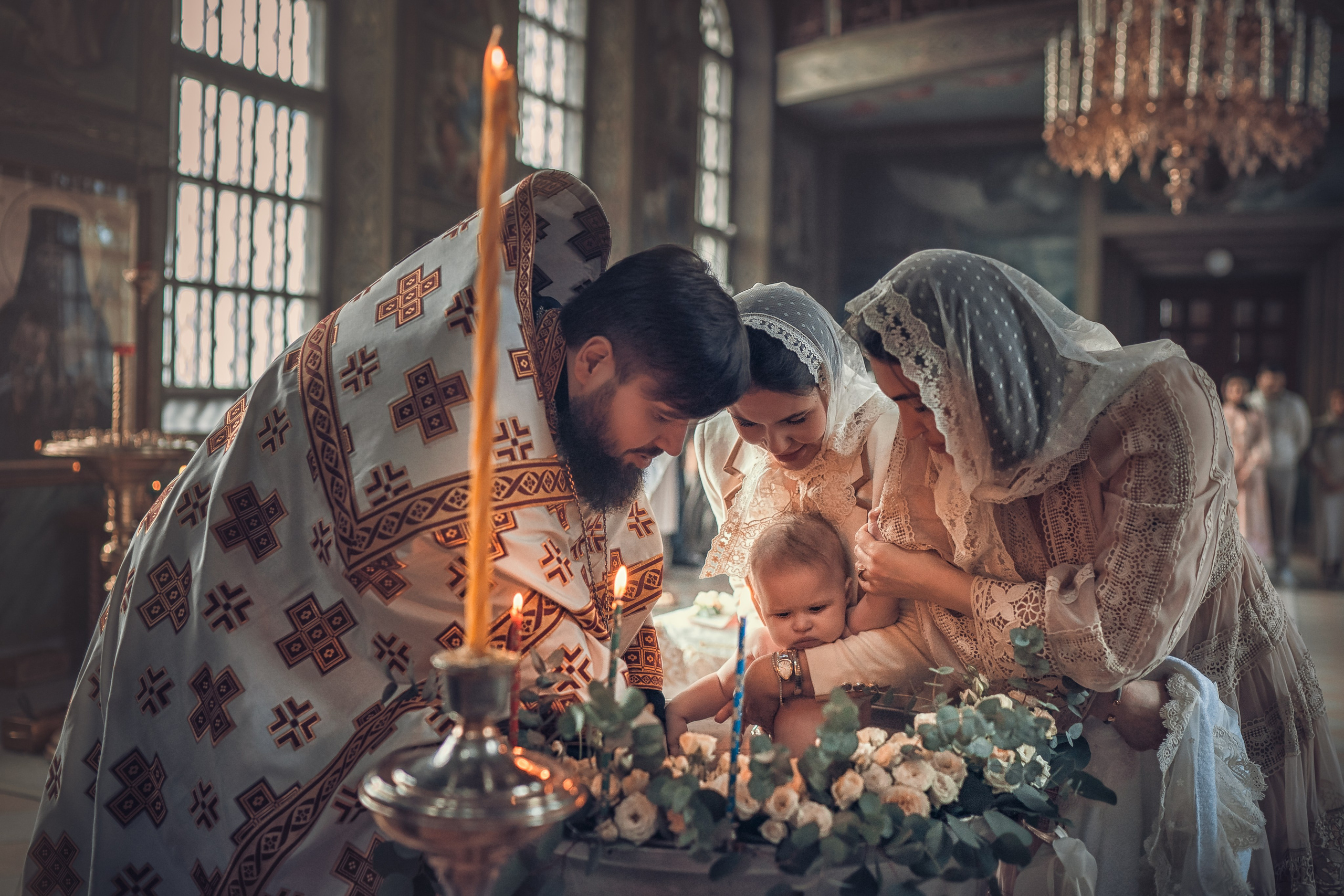 Крещение Марты. Фотограф на крещение и венчание Ирина Доценко