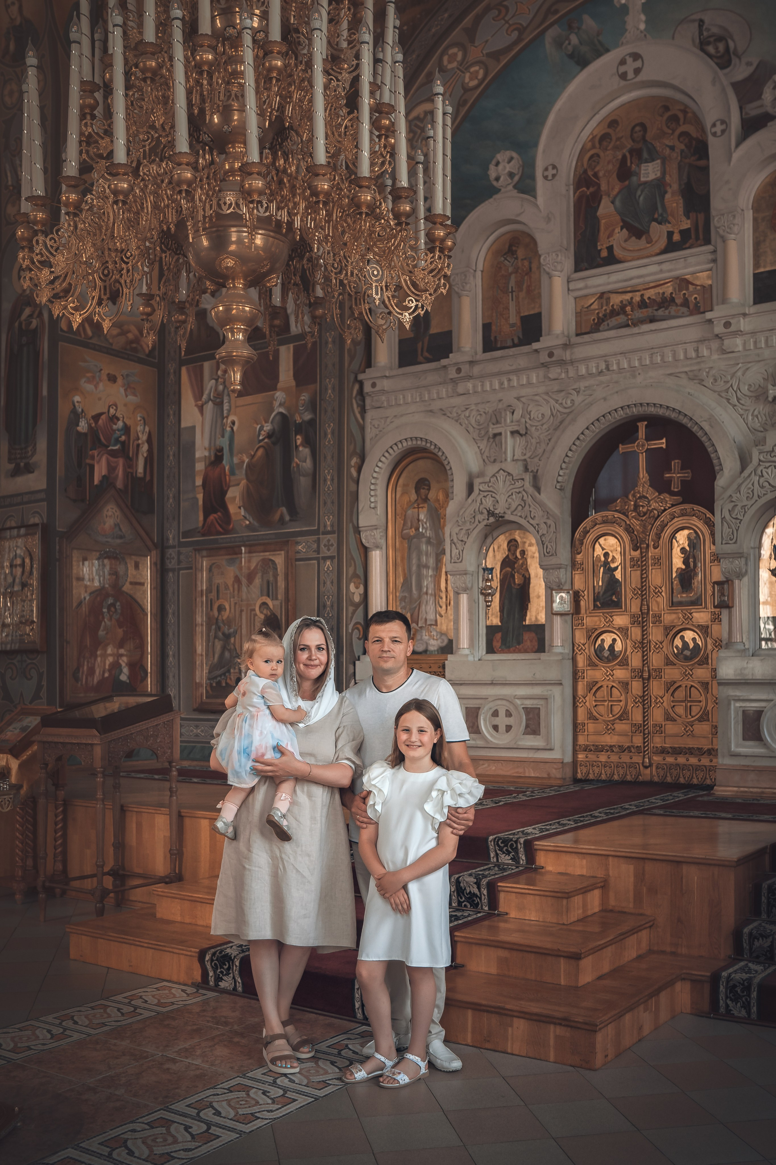 Крещение Валентины, Храм Преполовения Пятидесятницы, Ростов-на-Дону. Фотограф на крещение и венчание Ирина Доценко