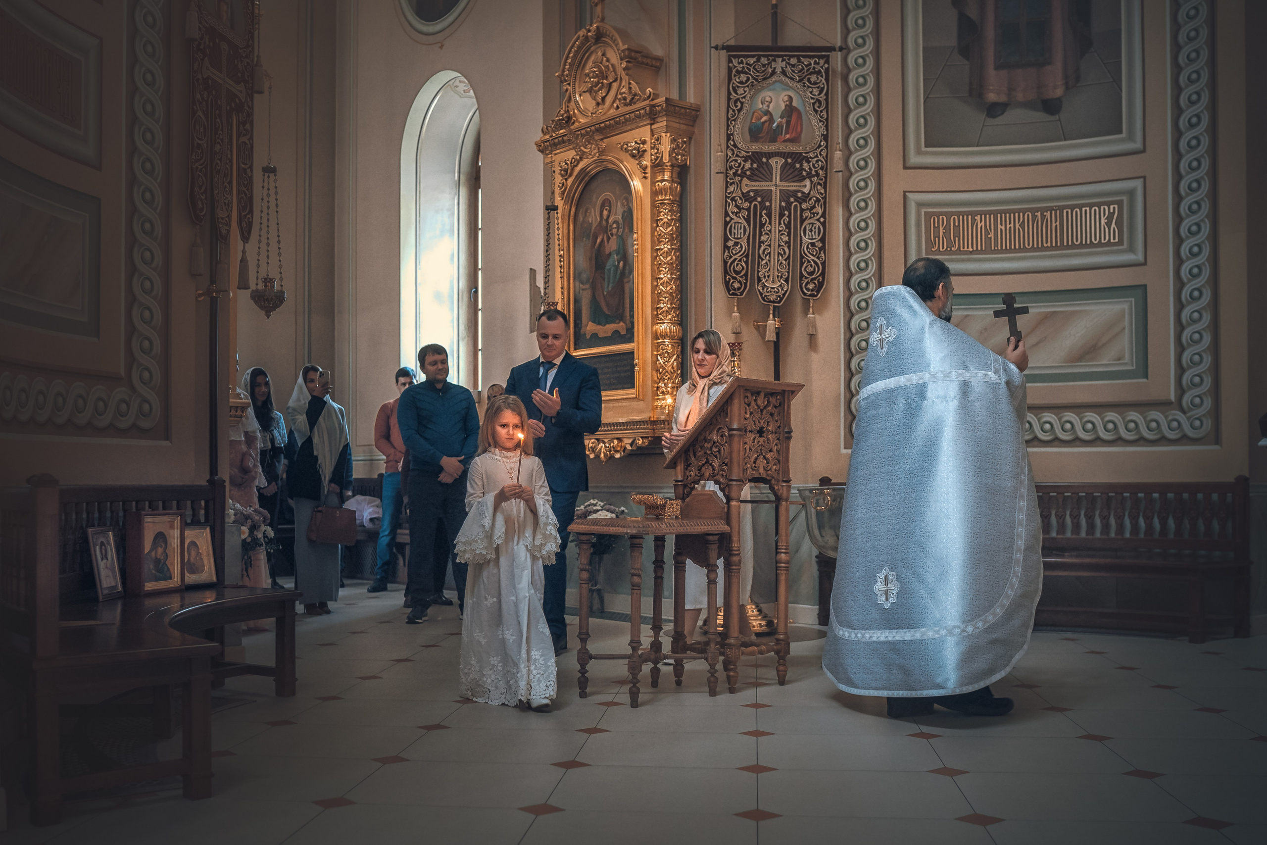 Крещение Анны. Фотограф на крещение и венчание Ирина Доценко
