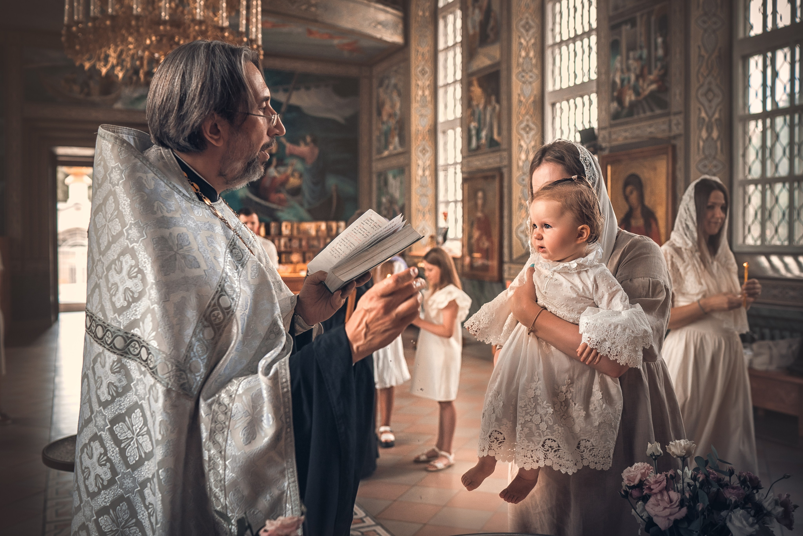 Крещение Валентины, Храм Преполовения Пятидесятницы, Ростов-на-Дону. Фотограф на крещение и венчание Ирина Доценко