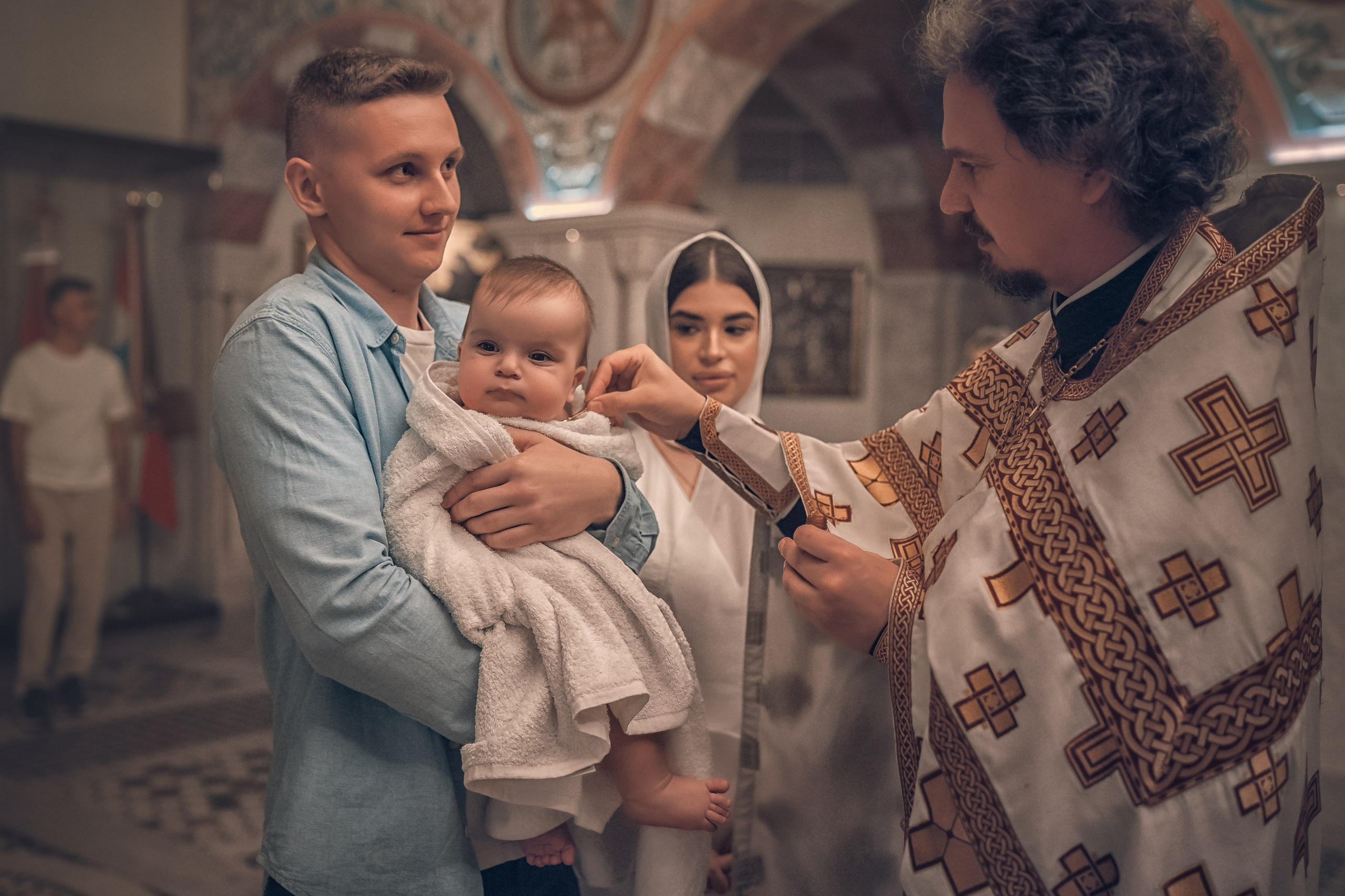 Крещение Кирилла, Храм Георгия Победоносца, Ростов-на-Дону. Фотограф на крещение и венчание Ирина Доценко