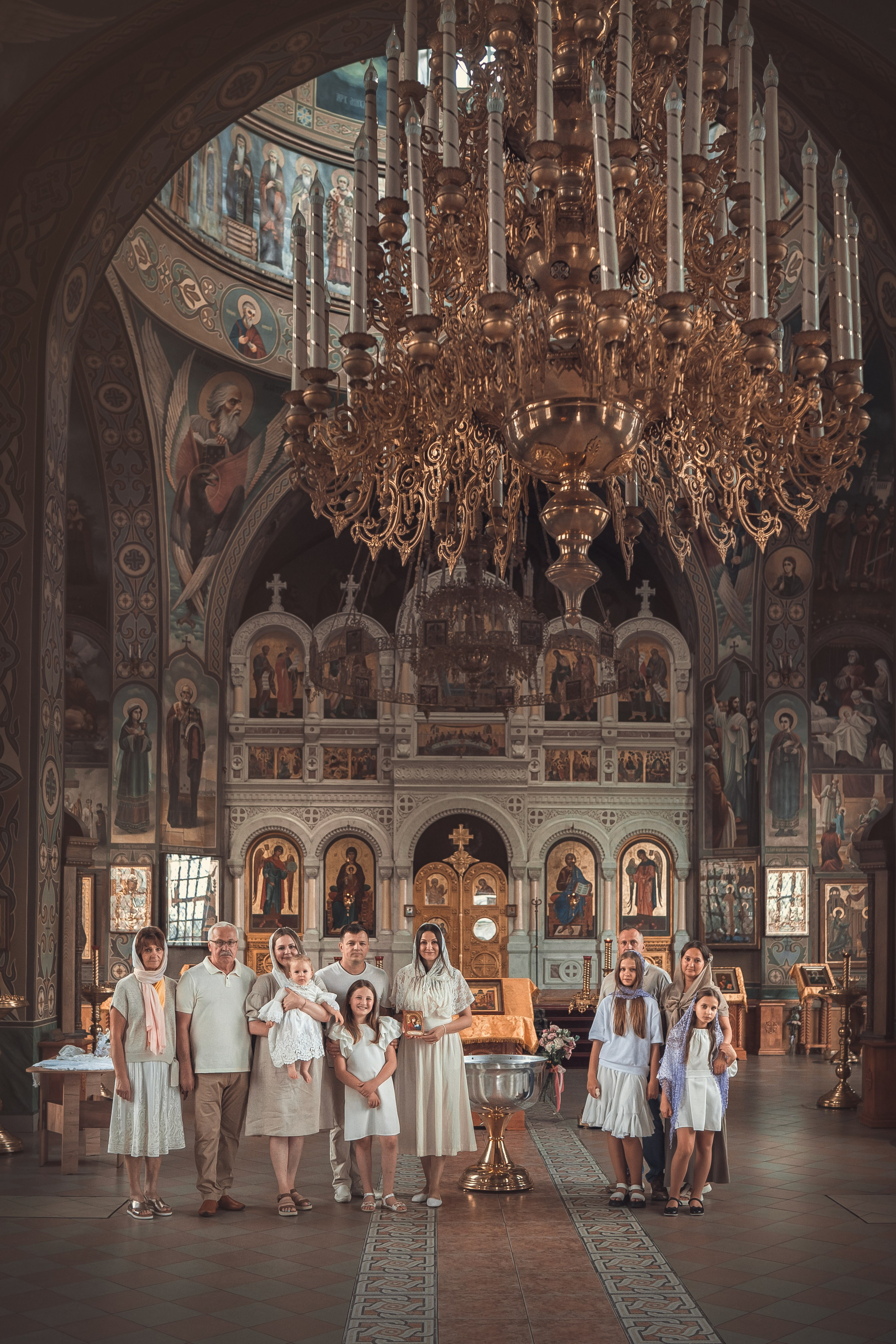 Крещение Валентины, Храм Преполовения Пятидесятницы, Ростов-на-Дону. Фотограф на крещение и венчание Ирина Доценко