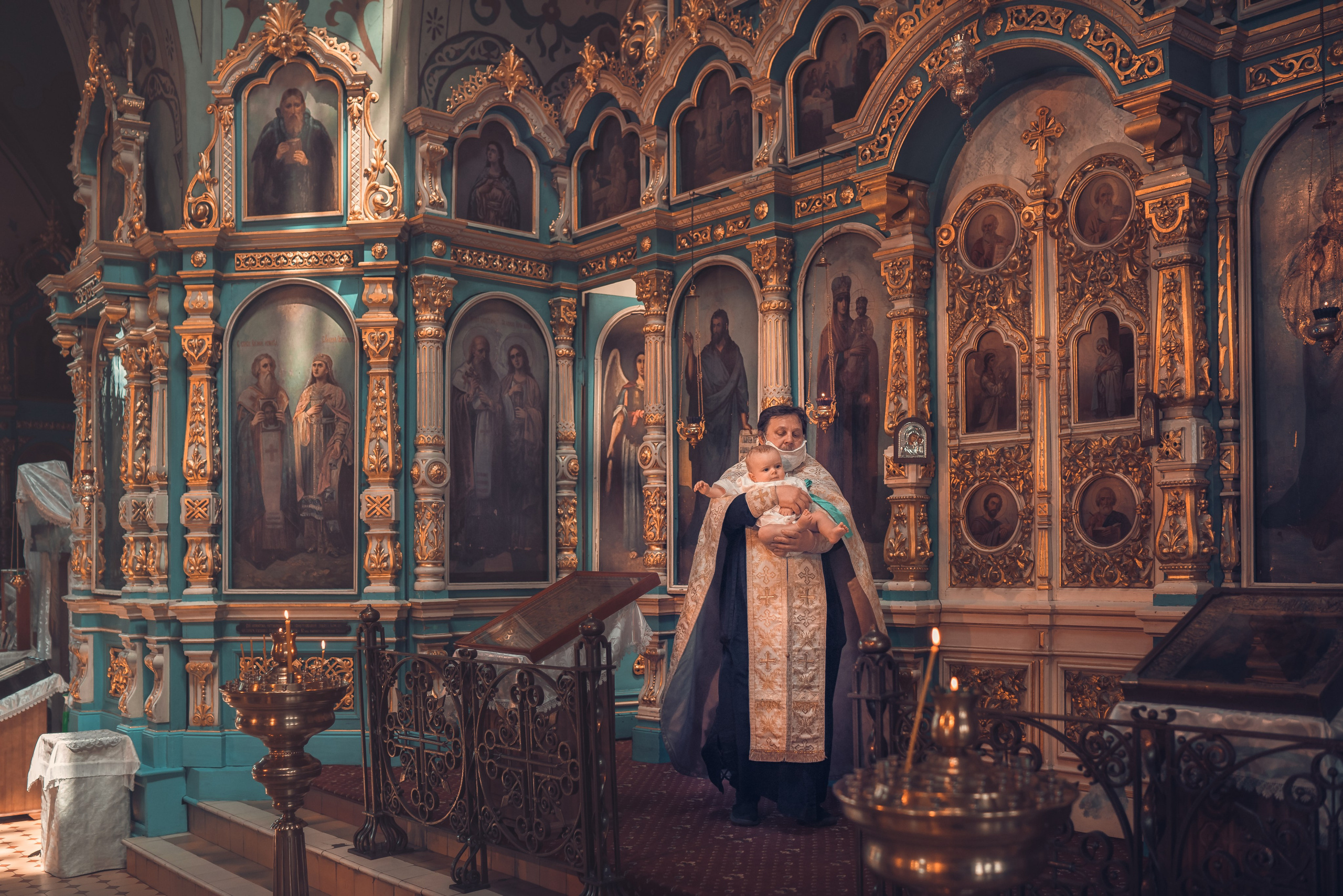 Крещение Григория Храм Преображения Господня Ростовская обл. Фотограф на крещение и венчание Ирина Доценко