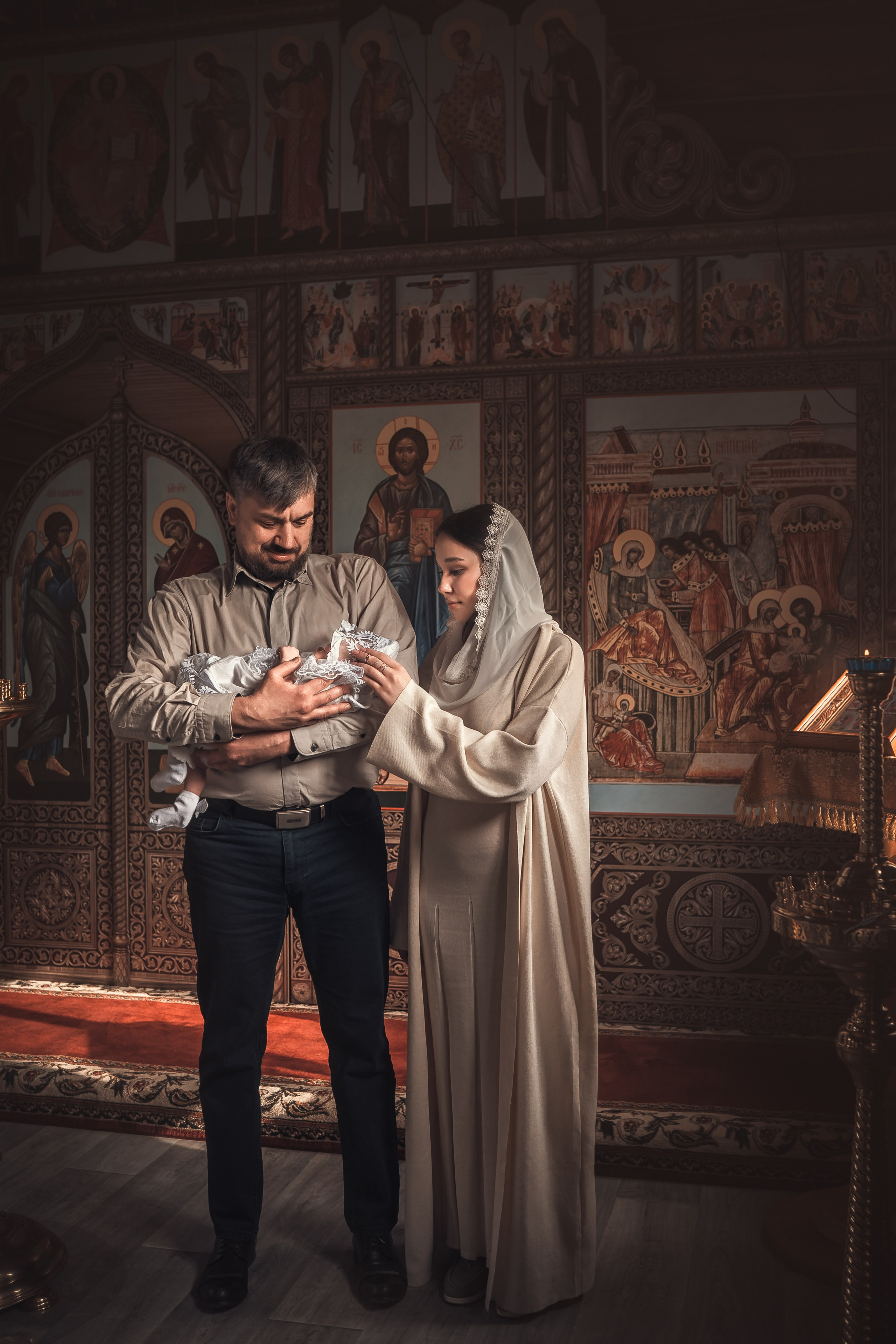 Крещение Миланы. Фотограф на крещение и венчание Ирина Доценко