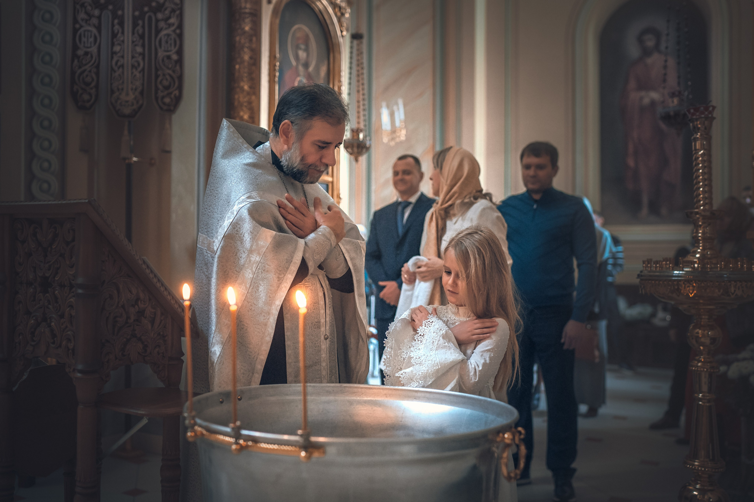 Крещение Анны. Фотограф на крещение и венчание Ирина Доценко