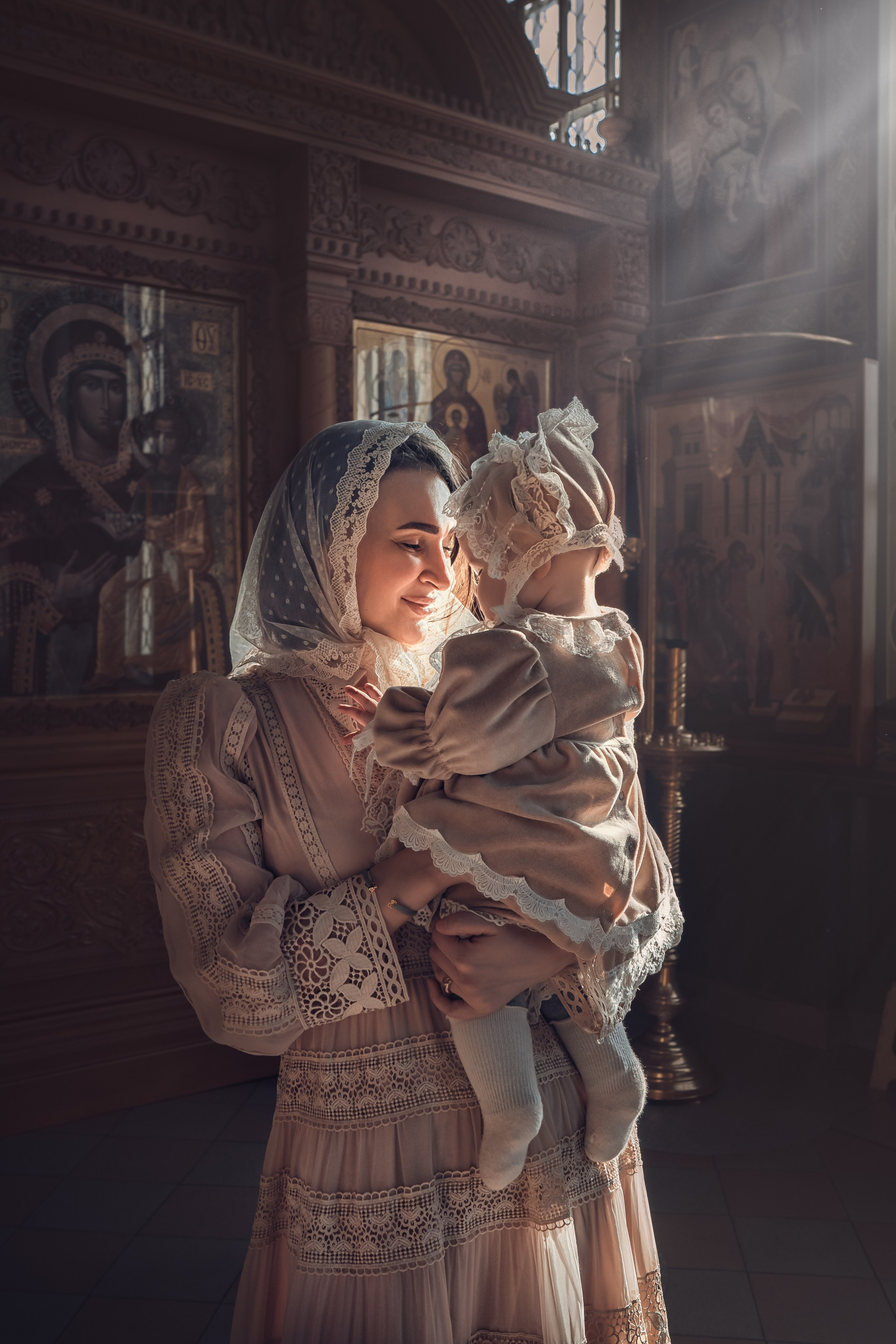 Крещение Марты. Фотограф на крещение и венчание Ирина Доценко