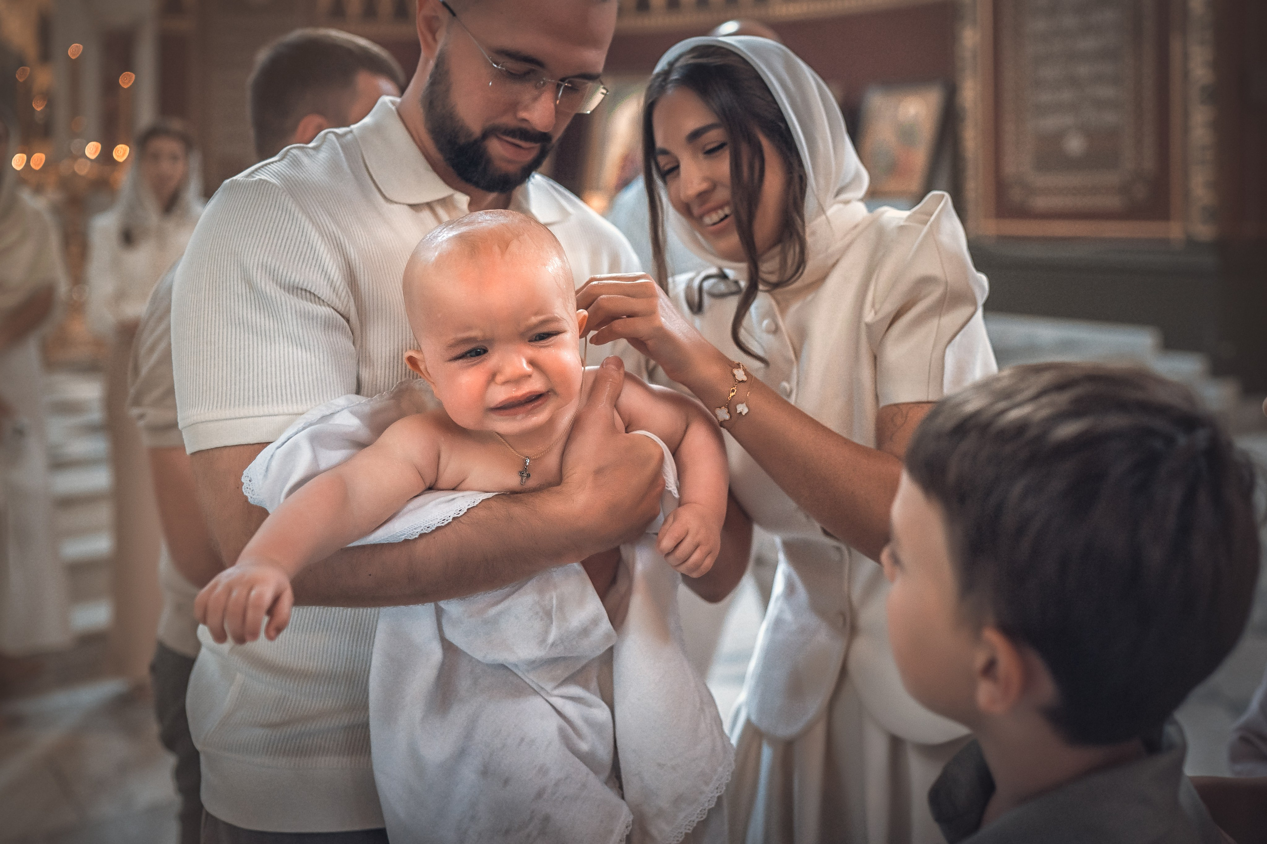 Крещение Луки. Фотограф на крещение и венчание Ирина Доценко