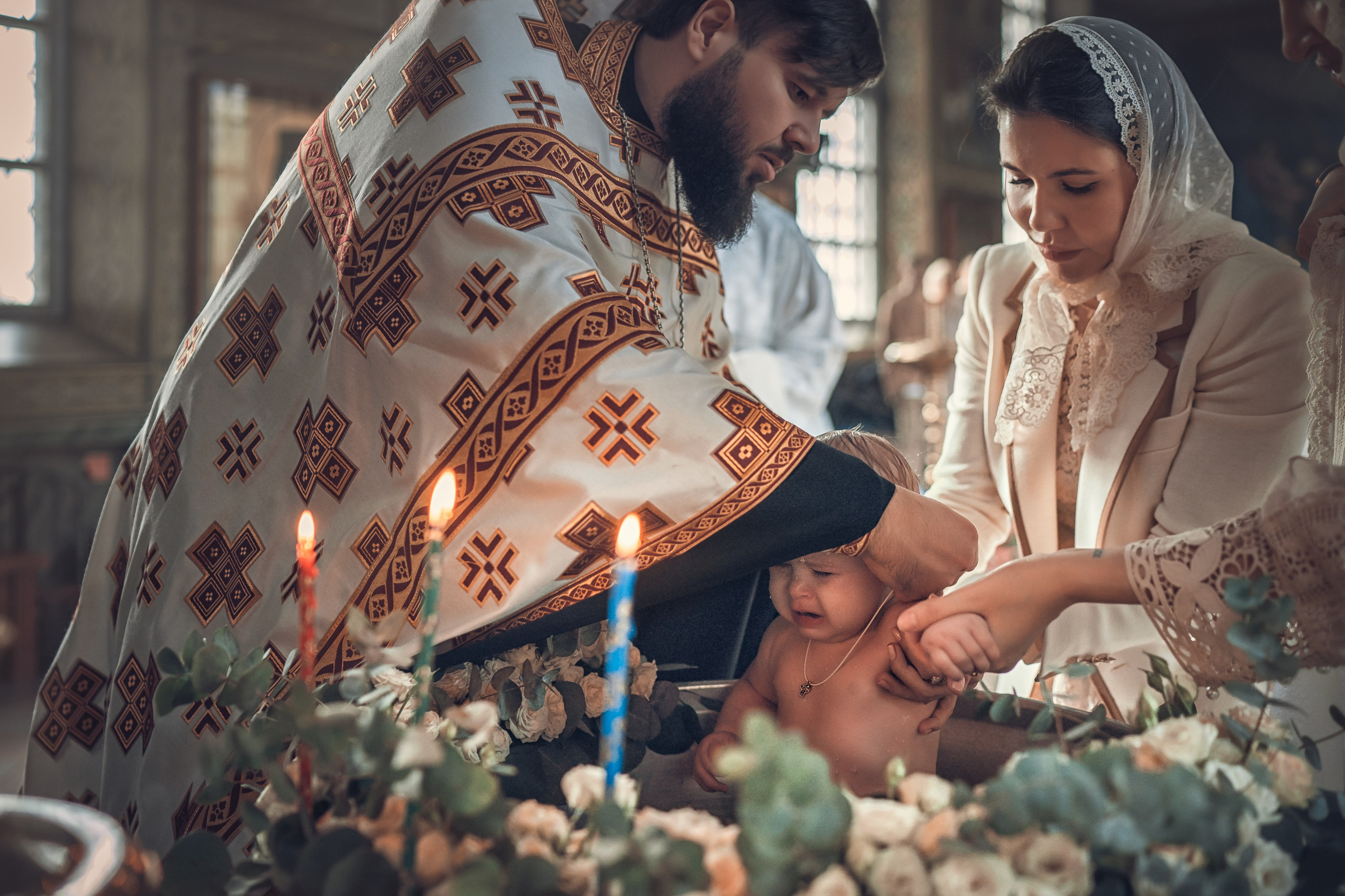 Крещение Марты. Фотограф на крещение и венчание Ирина Доценко