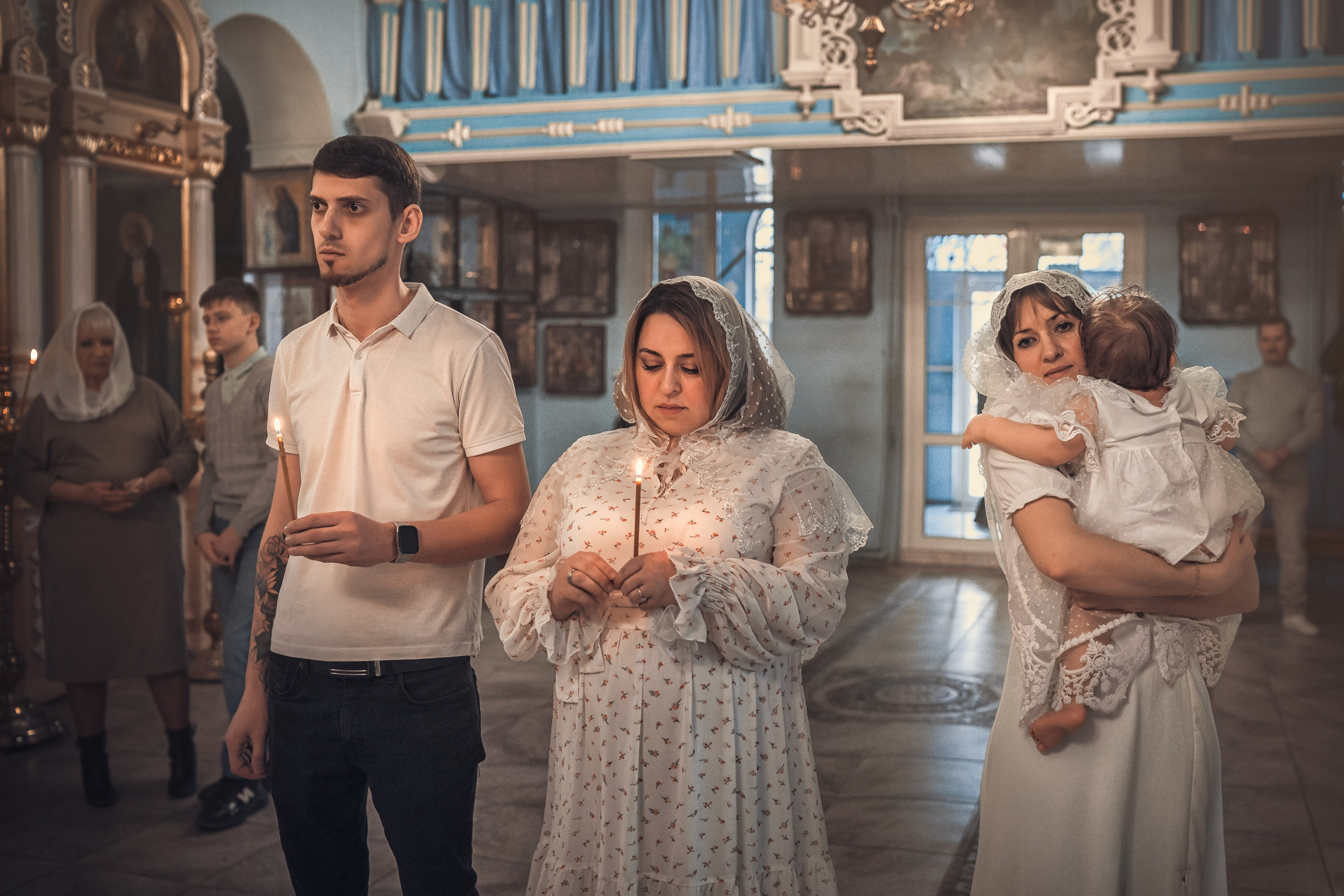 Крещение Кристины. Фотограф на крещение и венчание Ирина Доценко