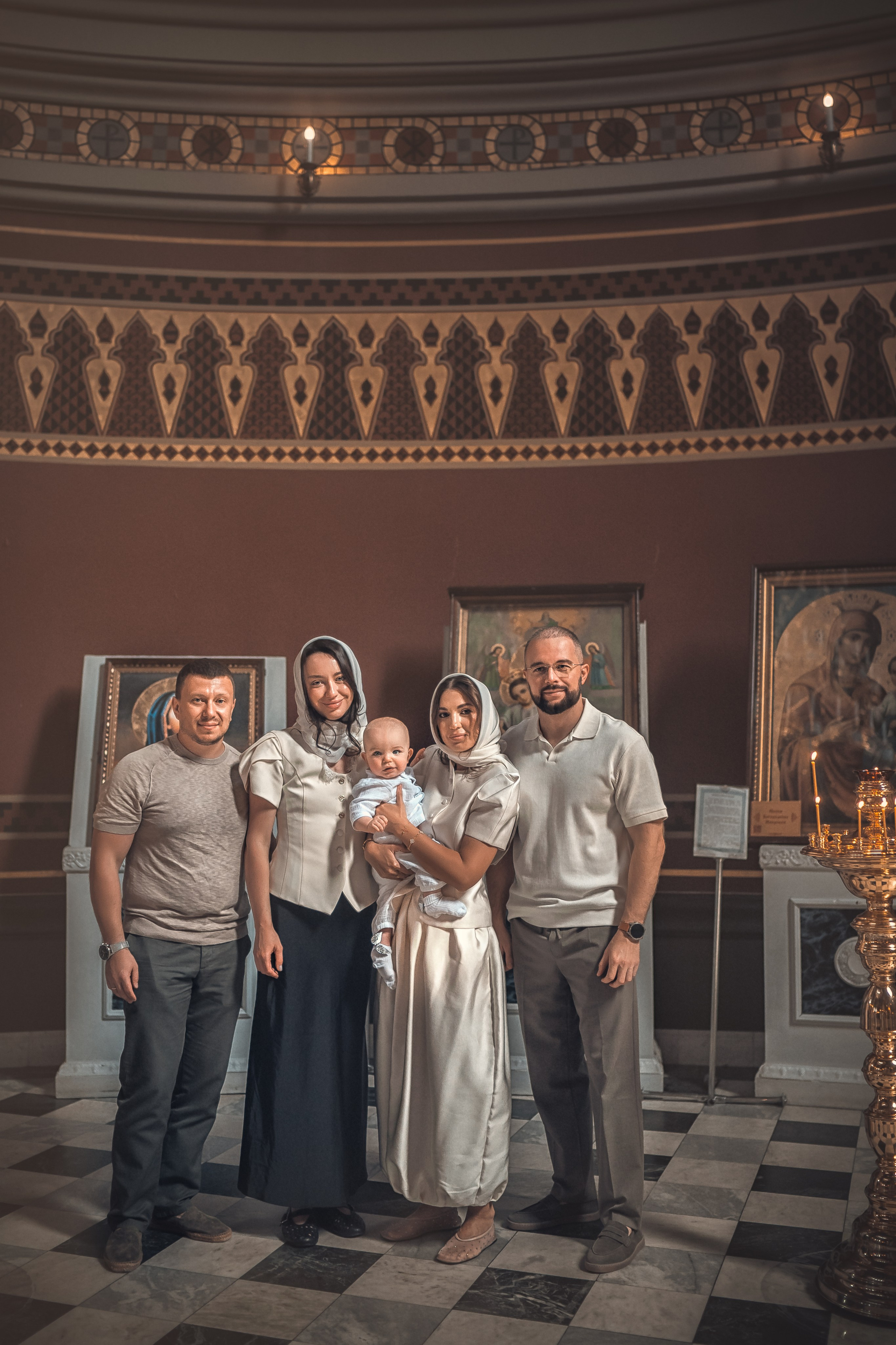Крещение Луки. Фотограф на крещение и венчание Ирина Доценко