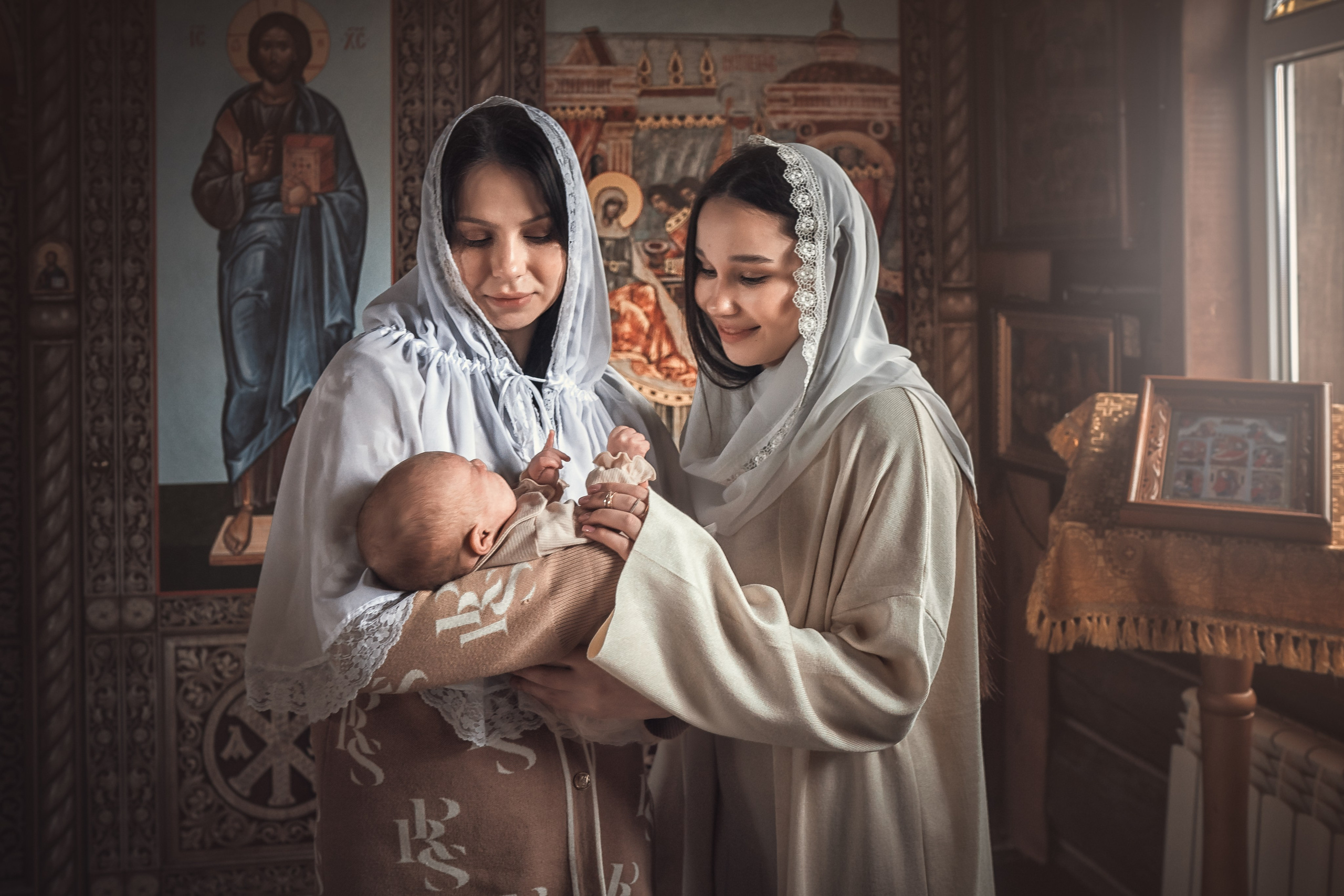 Крещение Миланы. Фотограф на крещение и венчание Ирина Доценко