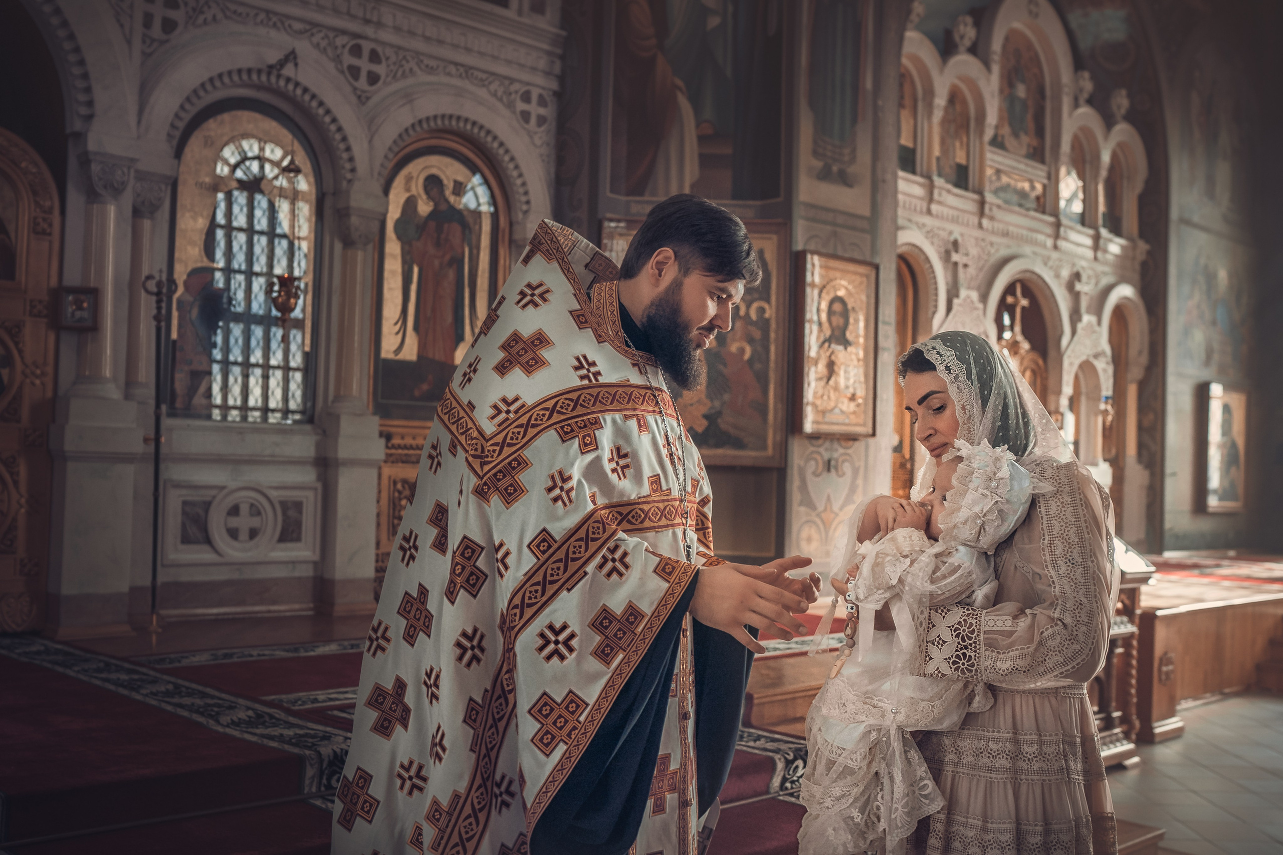 Крещение Марты. Фотограф на крещение и венчание Ирина Доценко