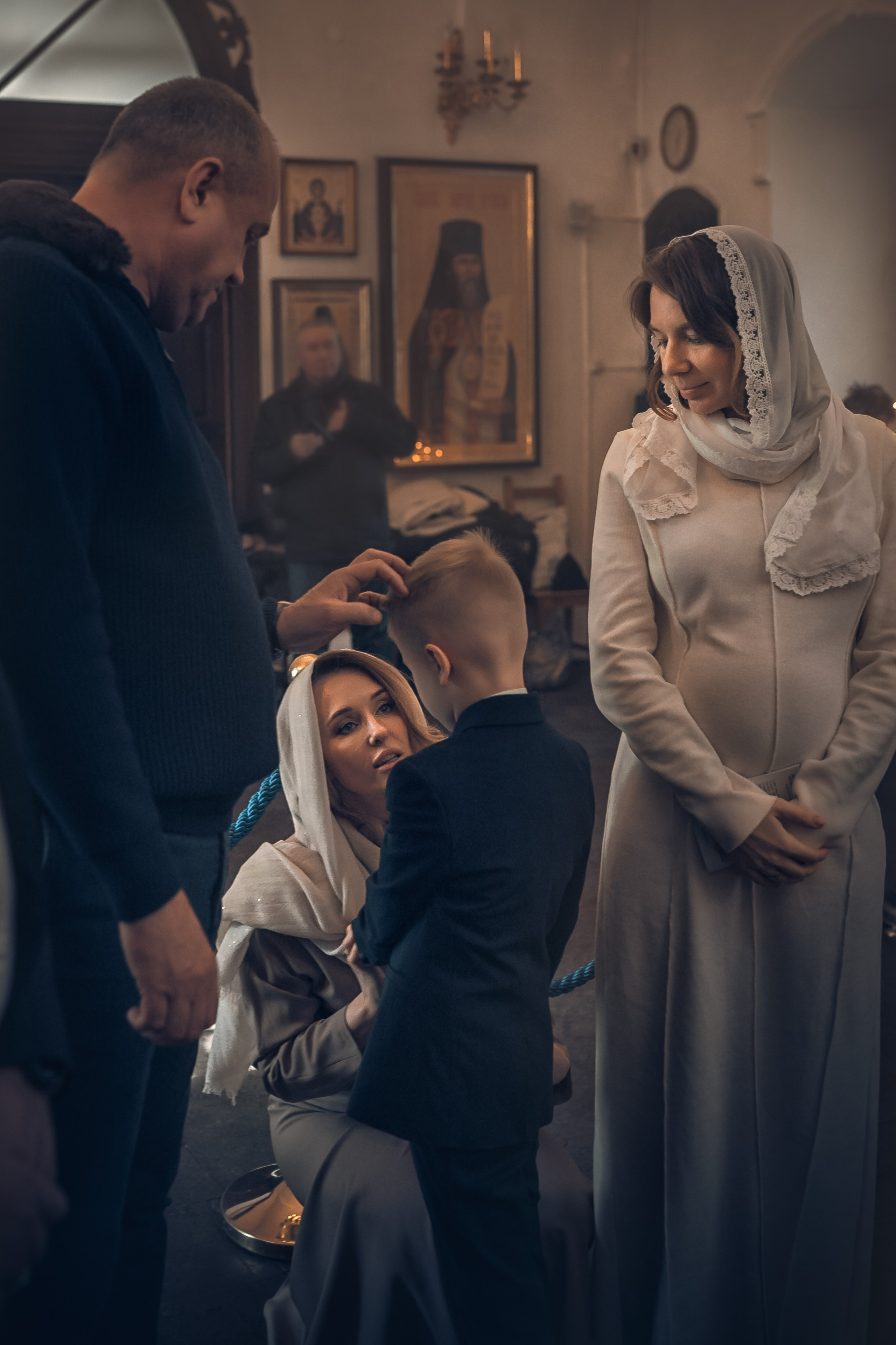 Крещение Демида. Фотограф на крещение и венчание Ирина Доценко