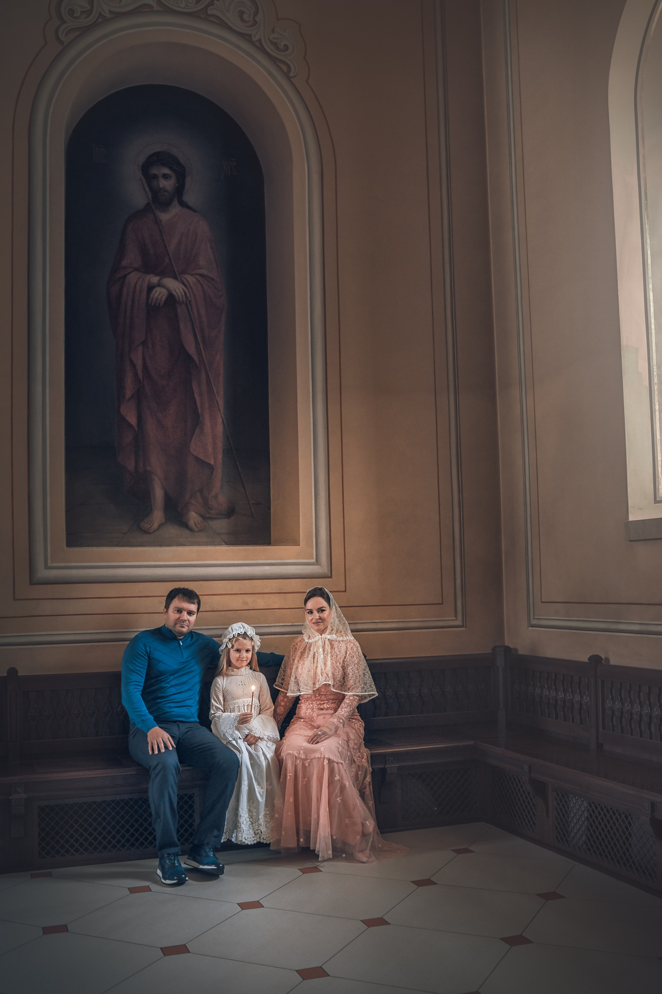 Крещение Анны. Фотограф на крещение и венчание Ирина Доценко