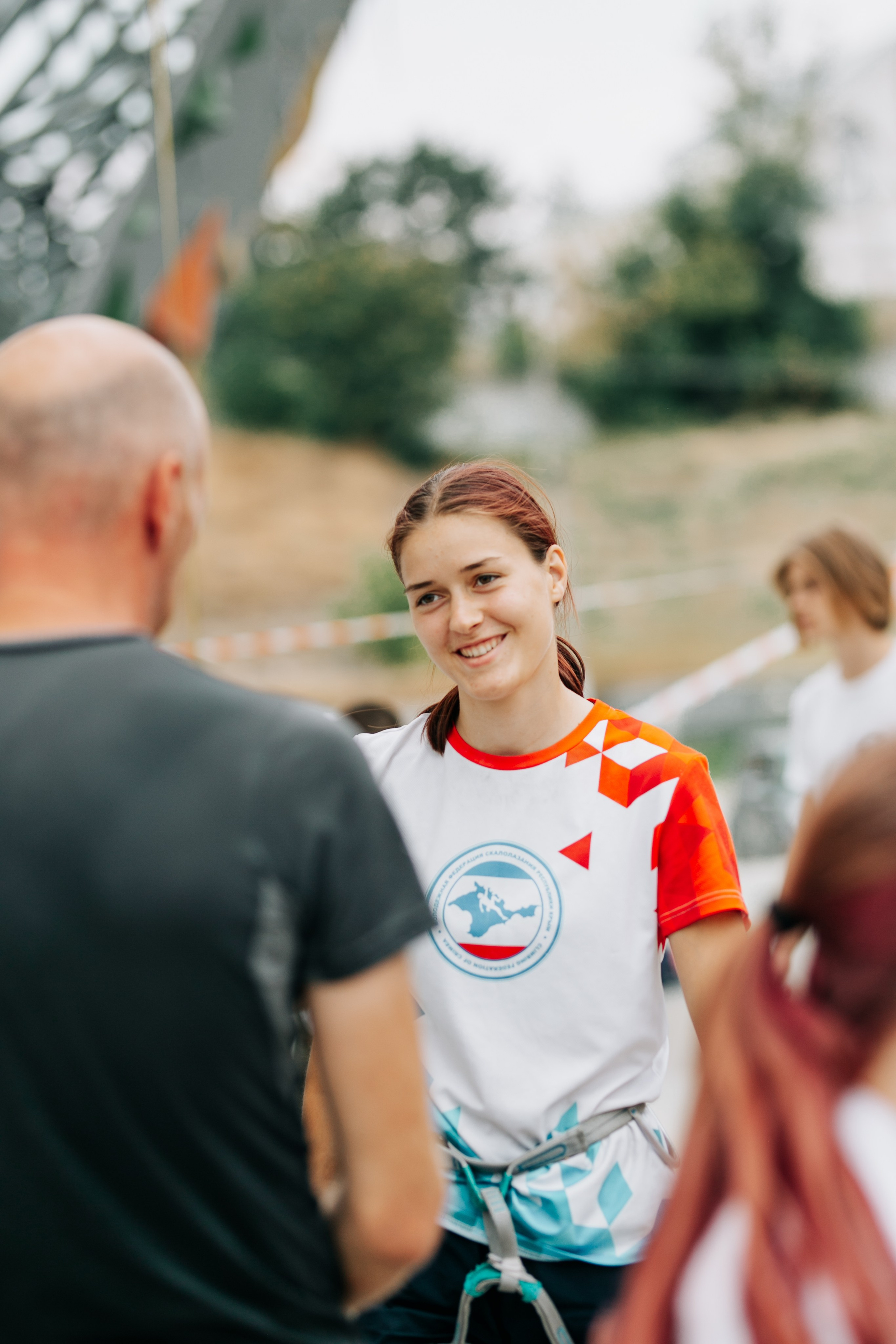 Соревнования по скалолазанию. Фотограф в Крыму