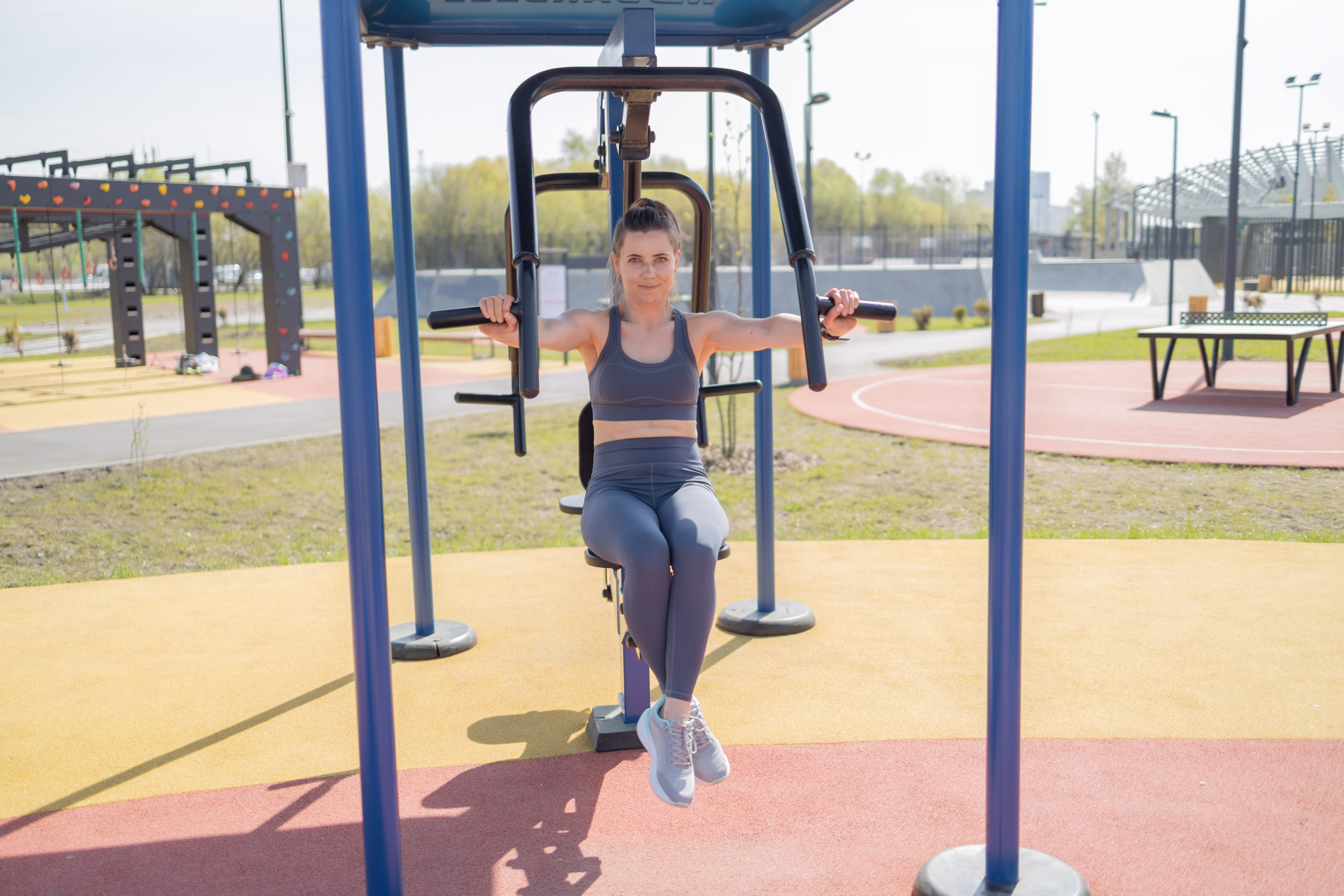 Фотосессия в стиле спорт — Модель Ирина Елисеева. Репортажный, семейный и студийный фотограф в Москве Демин Алексей