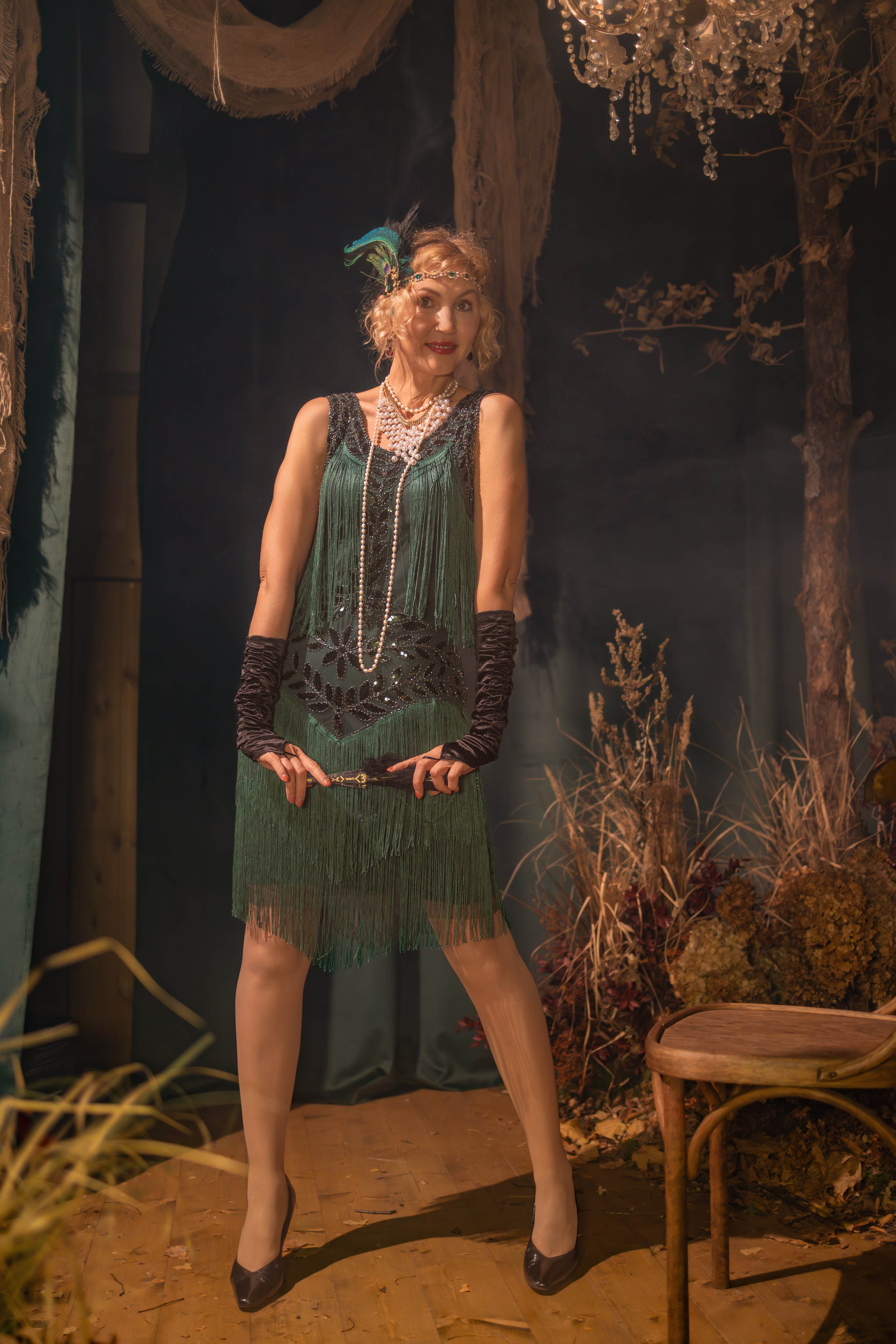 Оксана. Заброшенный театр. Репортажный, семейный и студийный фотограф в Москве Демин Алексей