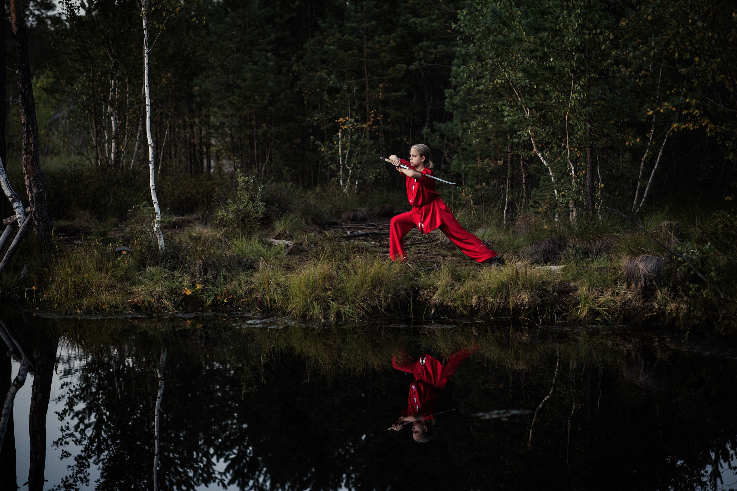 Лера. Фотосъемки на сапах, Москва. Сплавы на сапах