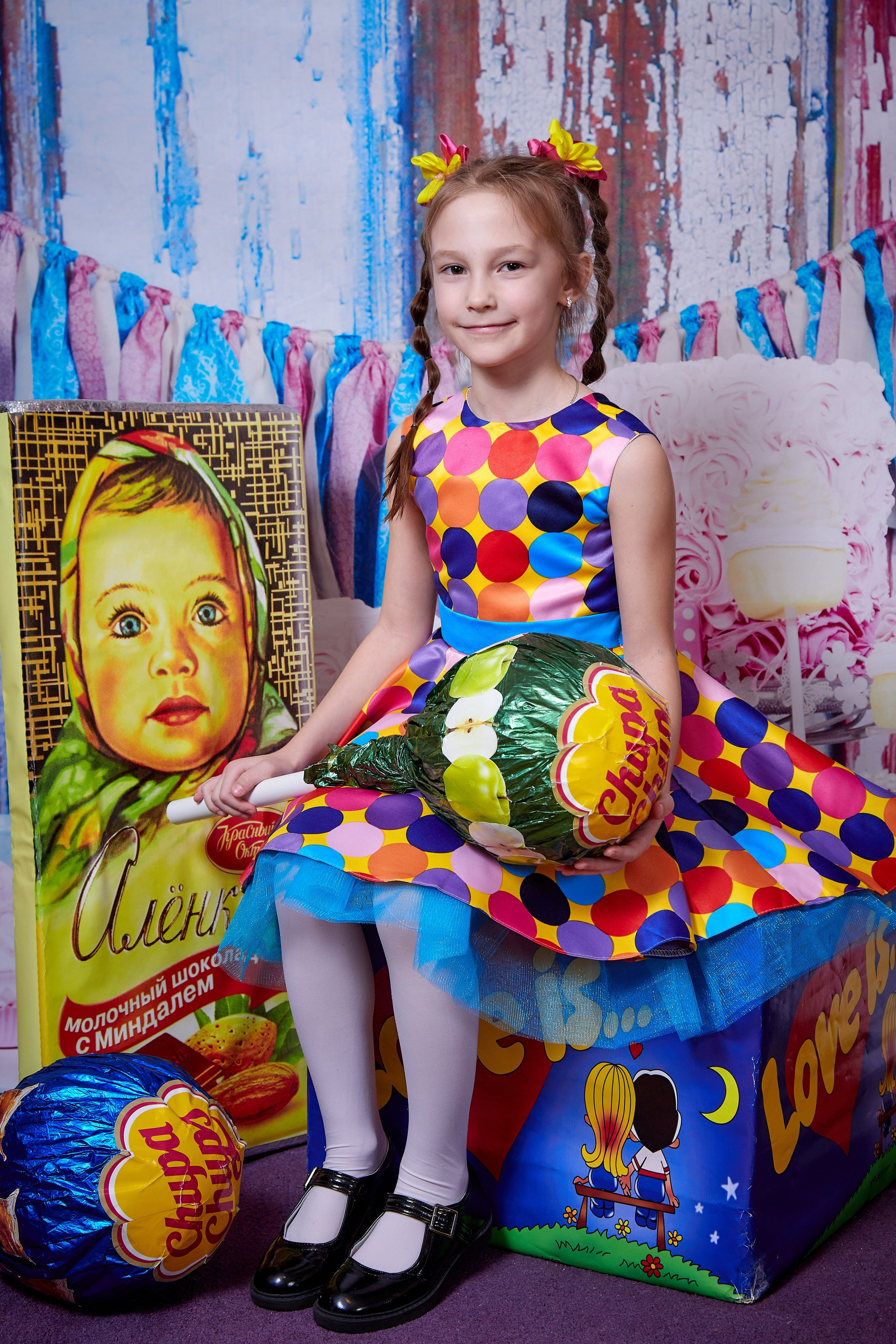 Чупа-чупс. Детская выездная фотостудия