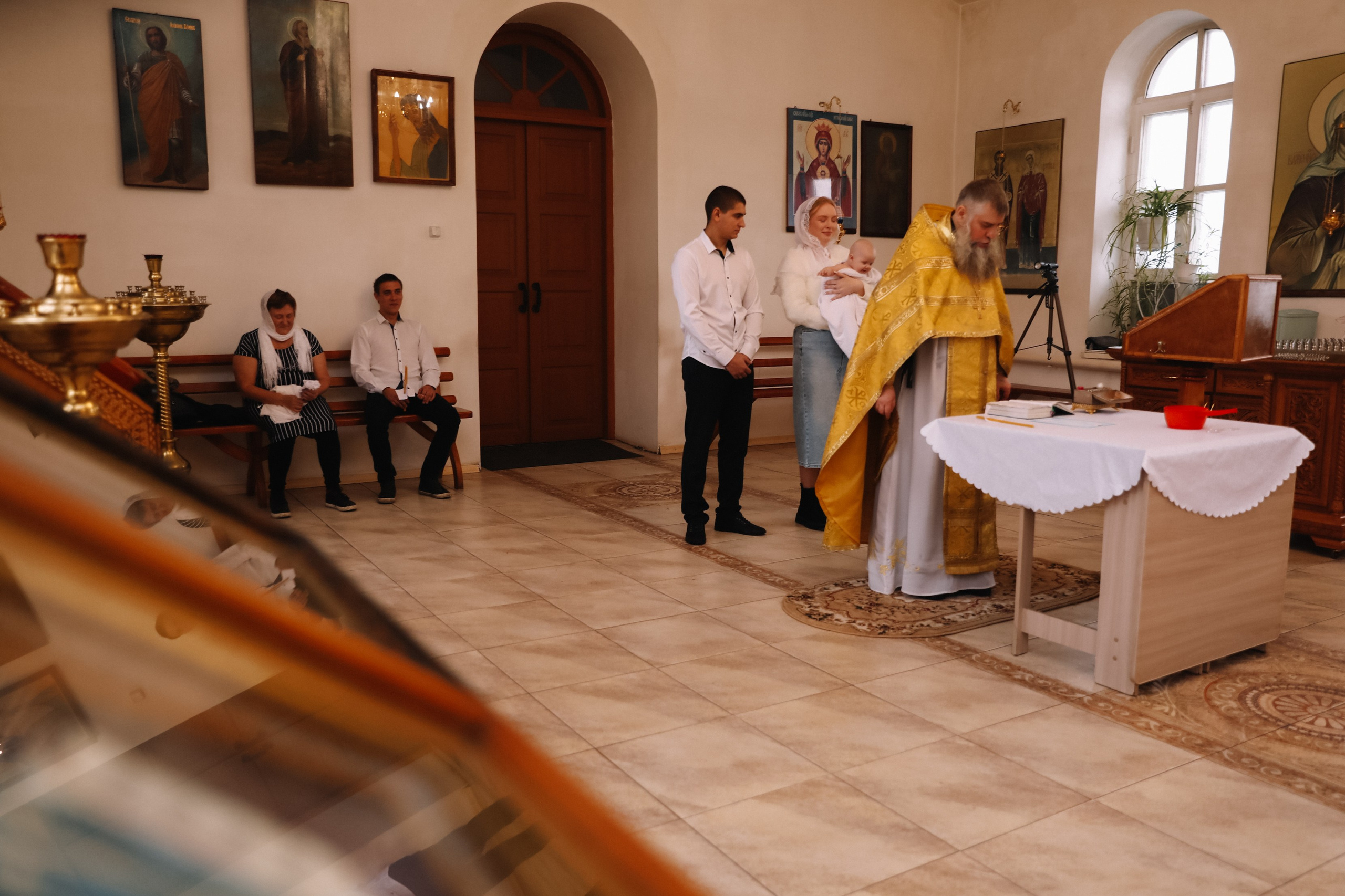 Таинство Крещения Евы. Свадебный и семейный фотограф в городе Пенза, Саранск, Ковылкино