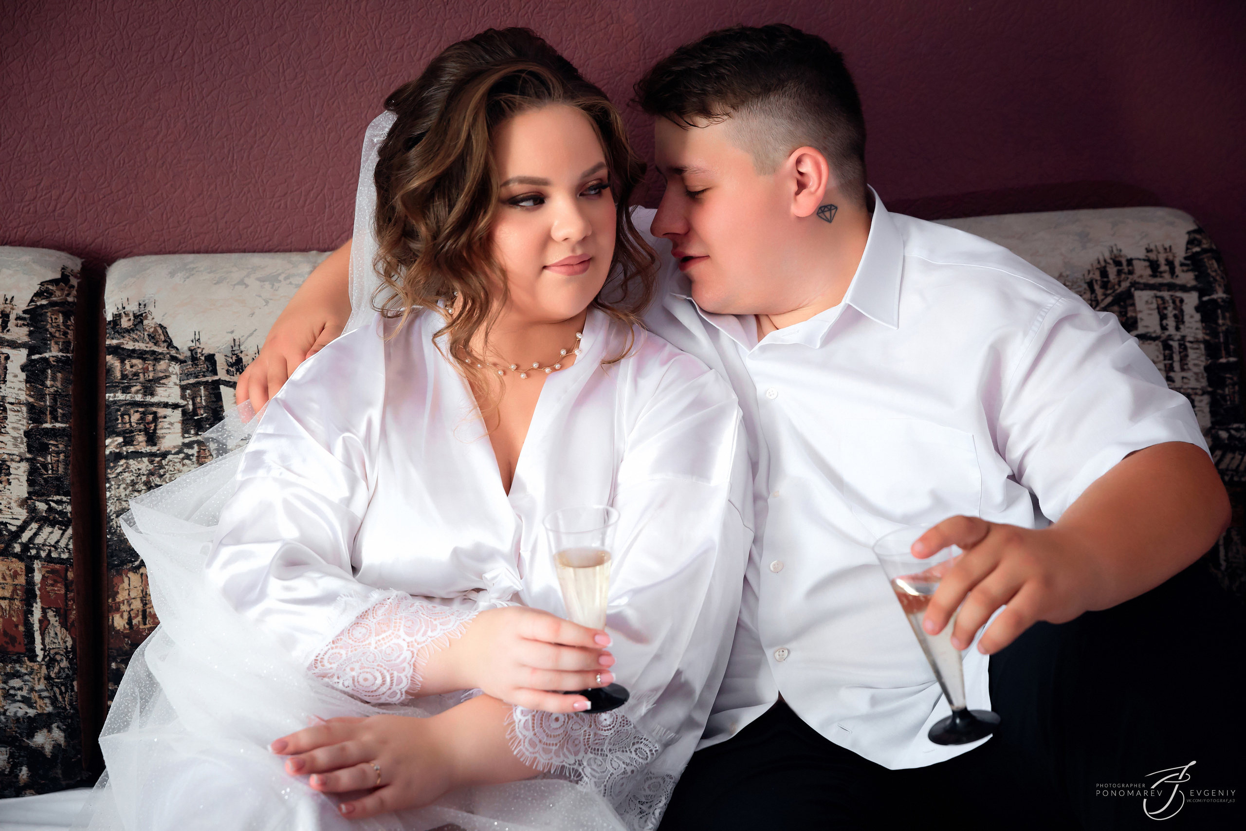 Максим и Елизавета. Свадебный фотограф в Тольятти Жигулевске и Самаре Пономарев Евгений