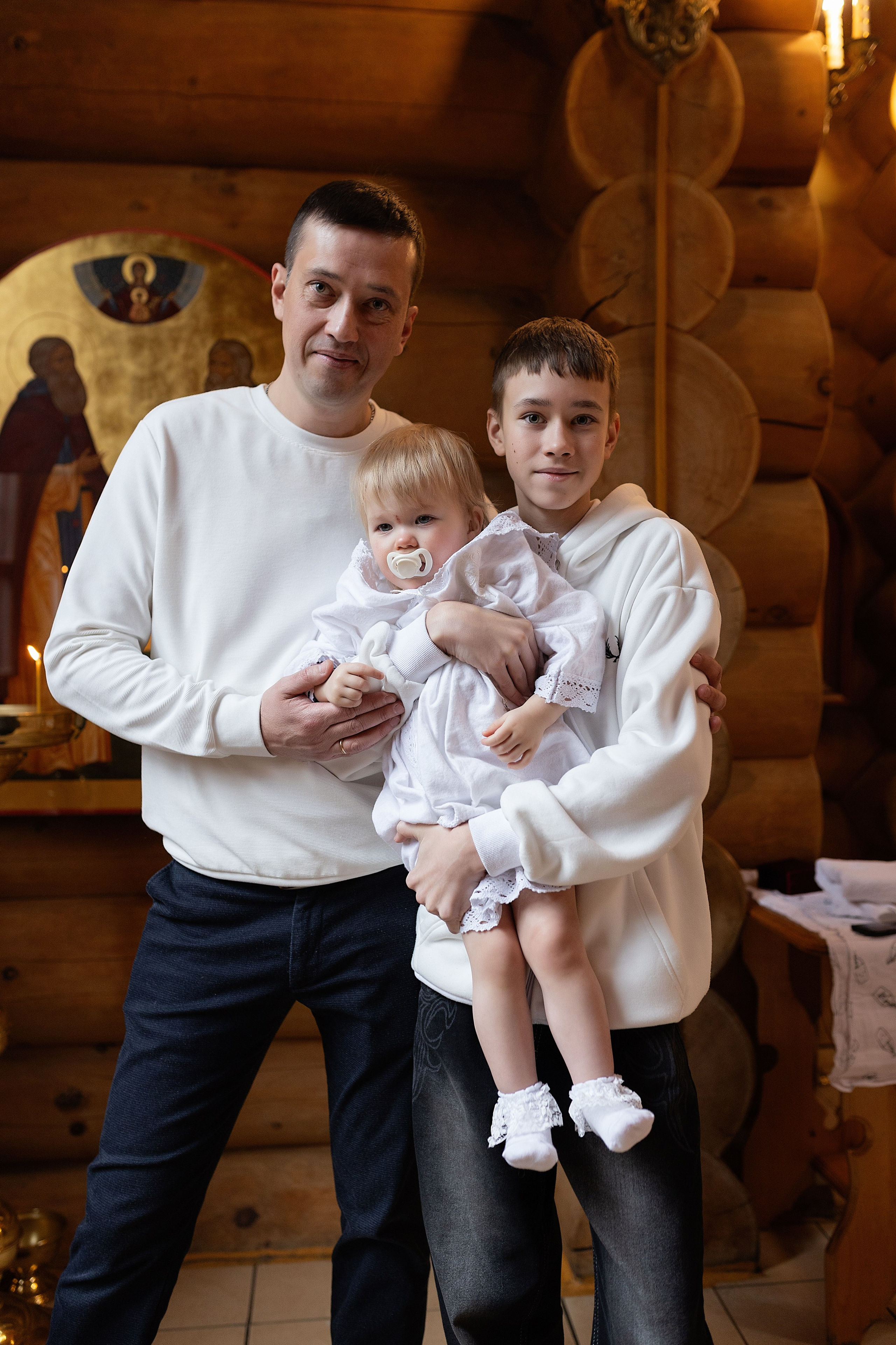 Таинство Крещения Ксении. Фотограф в Железнодорожном и Балашихе