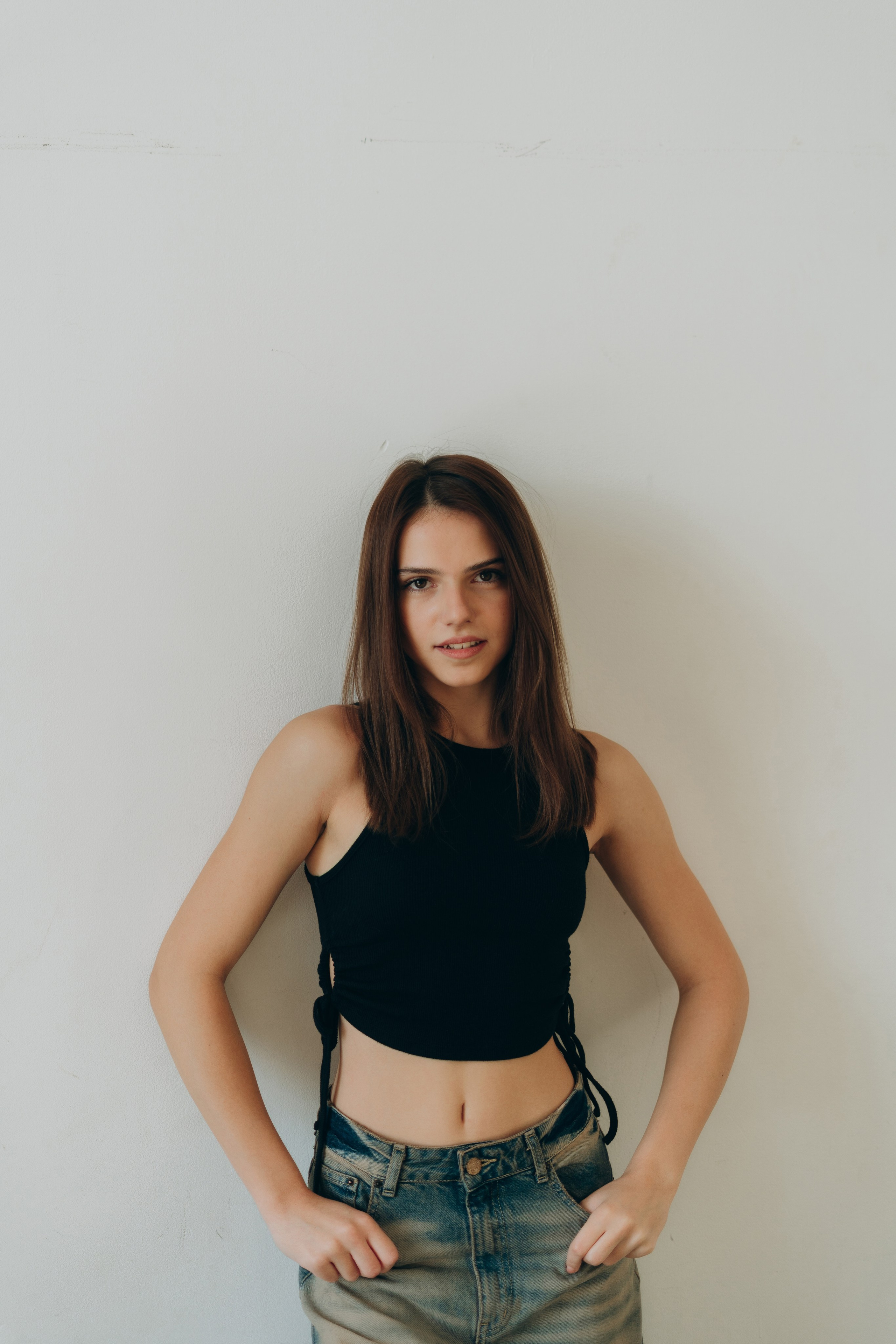 Настя. Модельные тесты. Фотограф Москва Виктория-Антуанетта