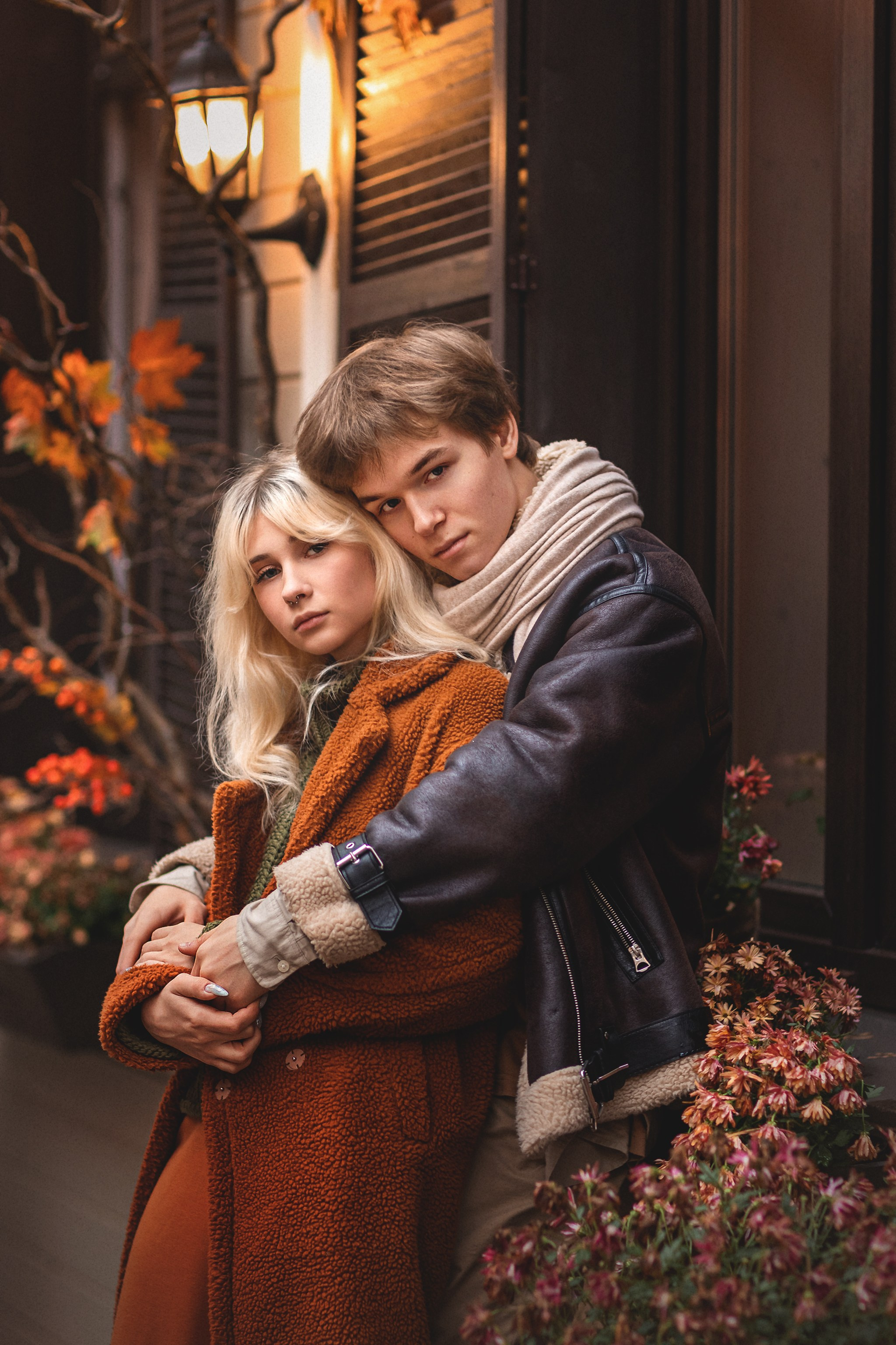 Осенняя лавстори. Детский и семейный фотограф Елена Михайлова в Москве