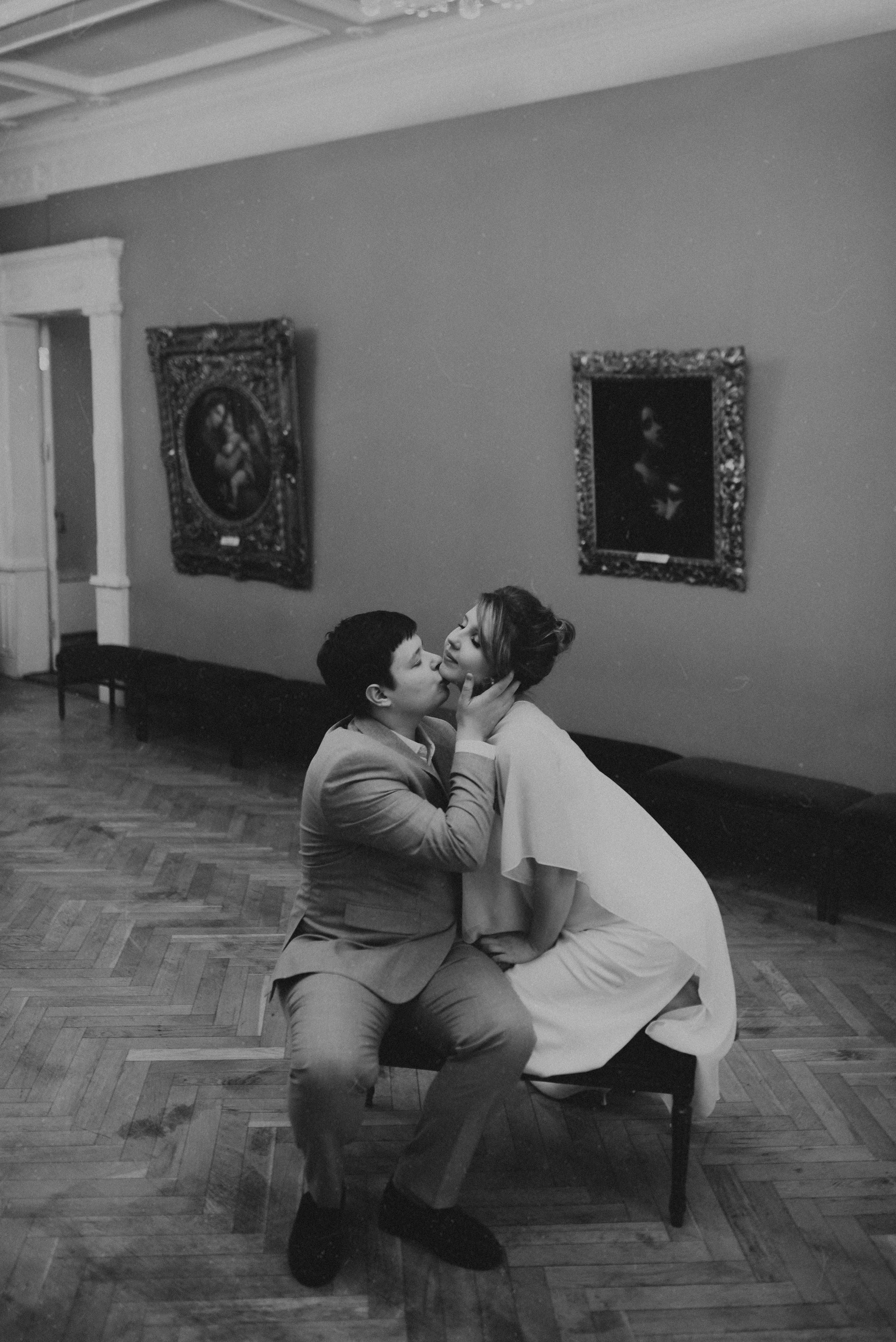 Алина и Игорь: музейный пинтерест. Иркутский фотограф Яна Серебренникова