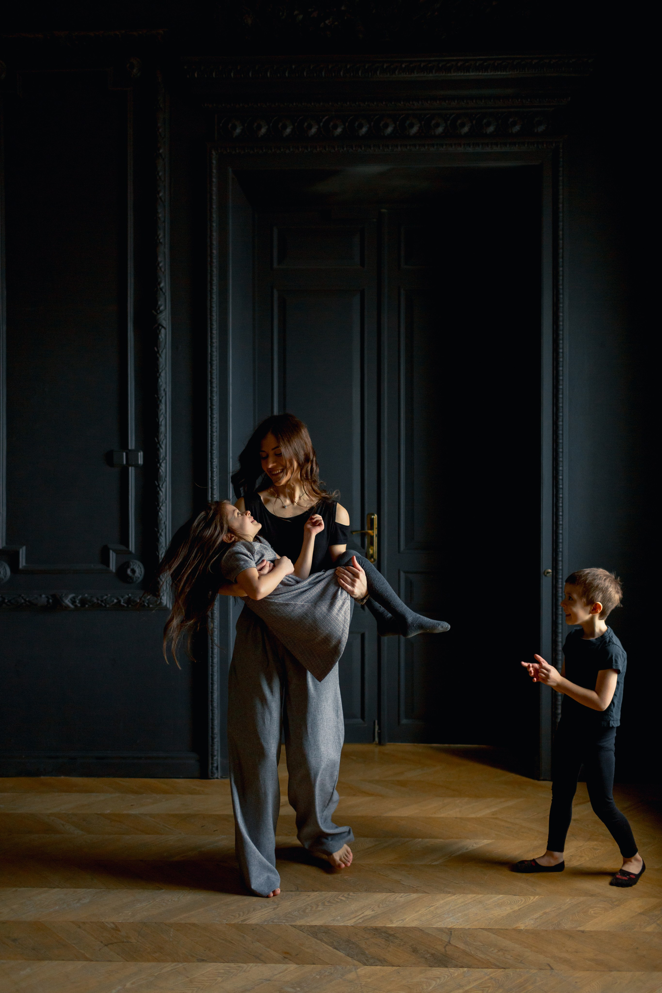 Алена, Настя и Никита. Семейный и портретный фотограф в Санкт-Петербурге Андрей Воробьев