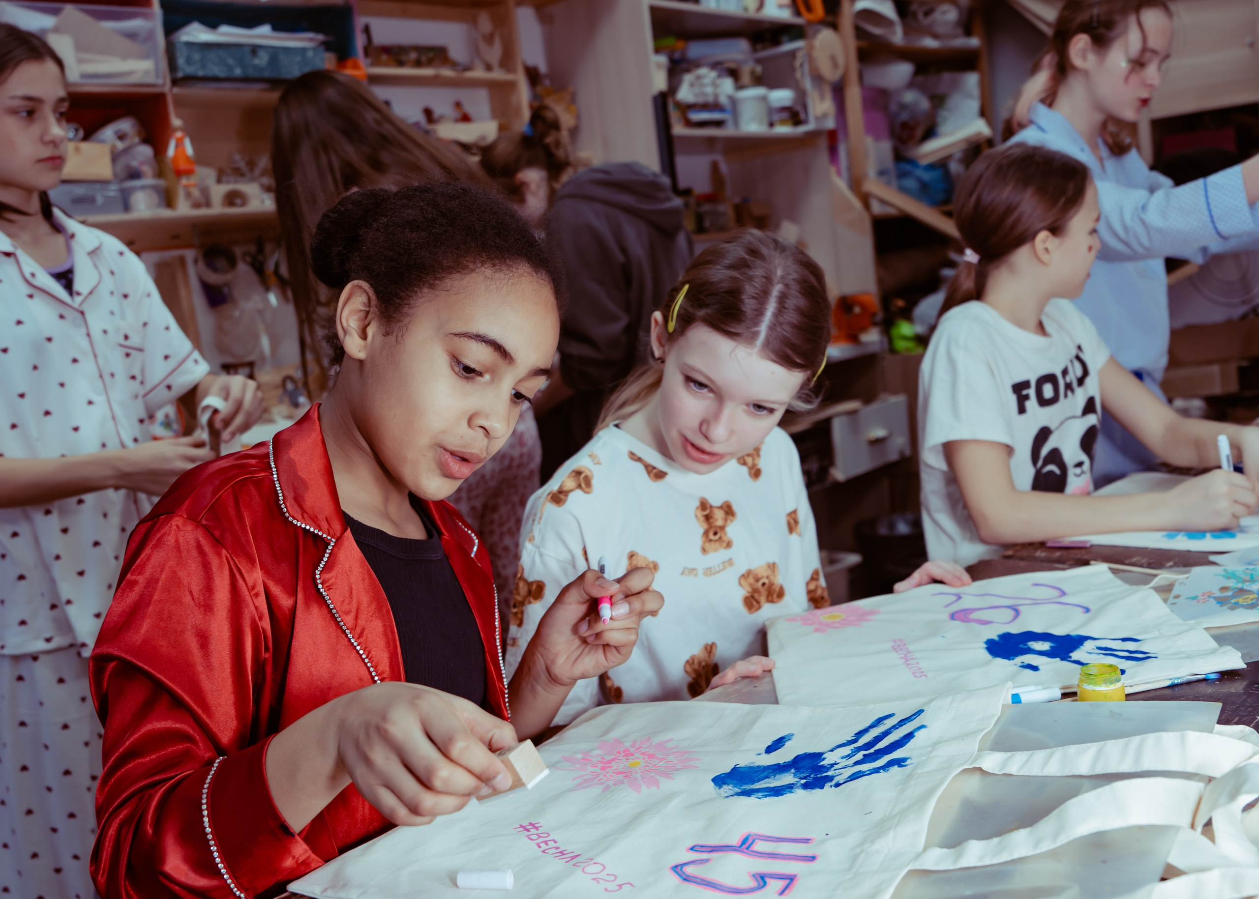 «Пижамная вечеринка». Крамер Юлиана детский и семейный фотограф