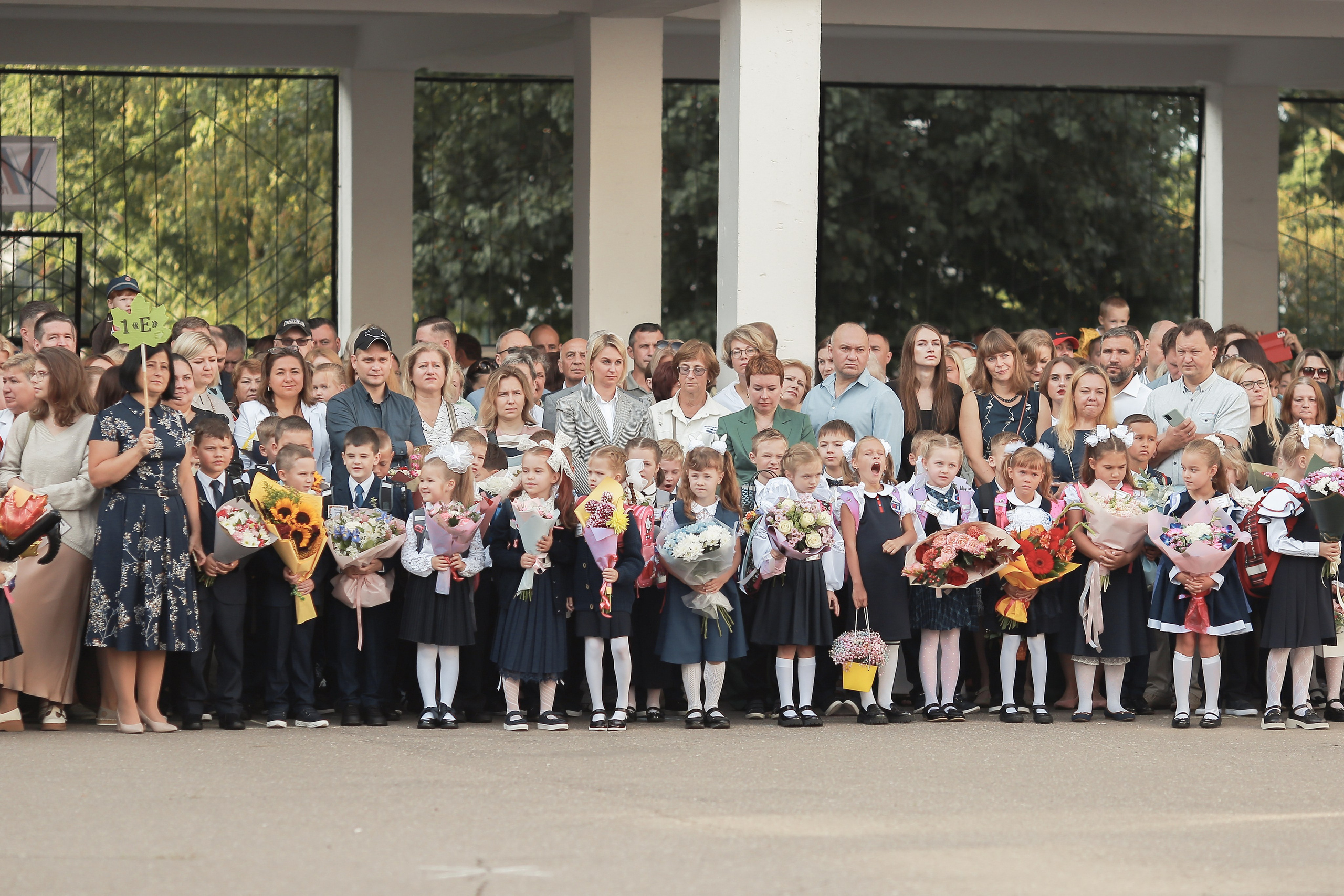 Первое сентября у 1Е класса. Антонина Морозова, профессиональный семейный фотограф видеограф