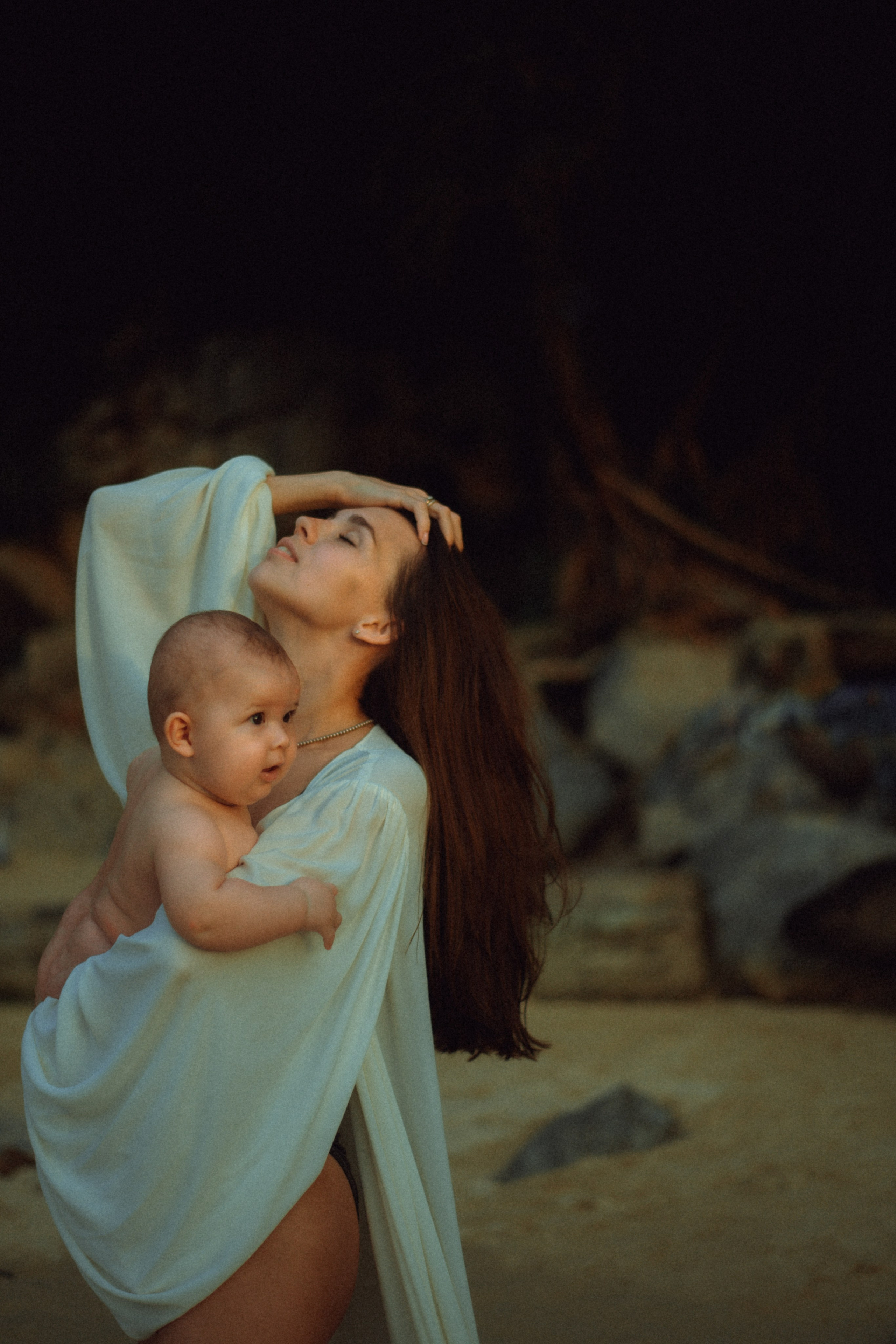 Мама и малыш море. Фотограф и Видеограф Анапа, Новороссийск, Краснодар. Алина и Женя
