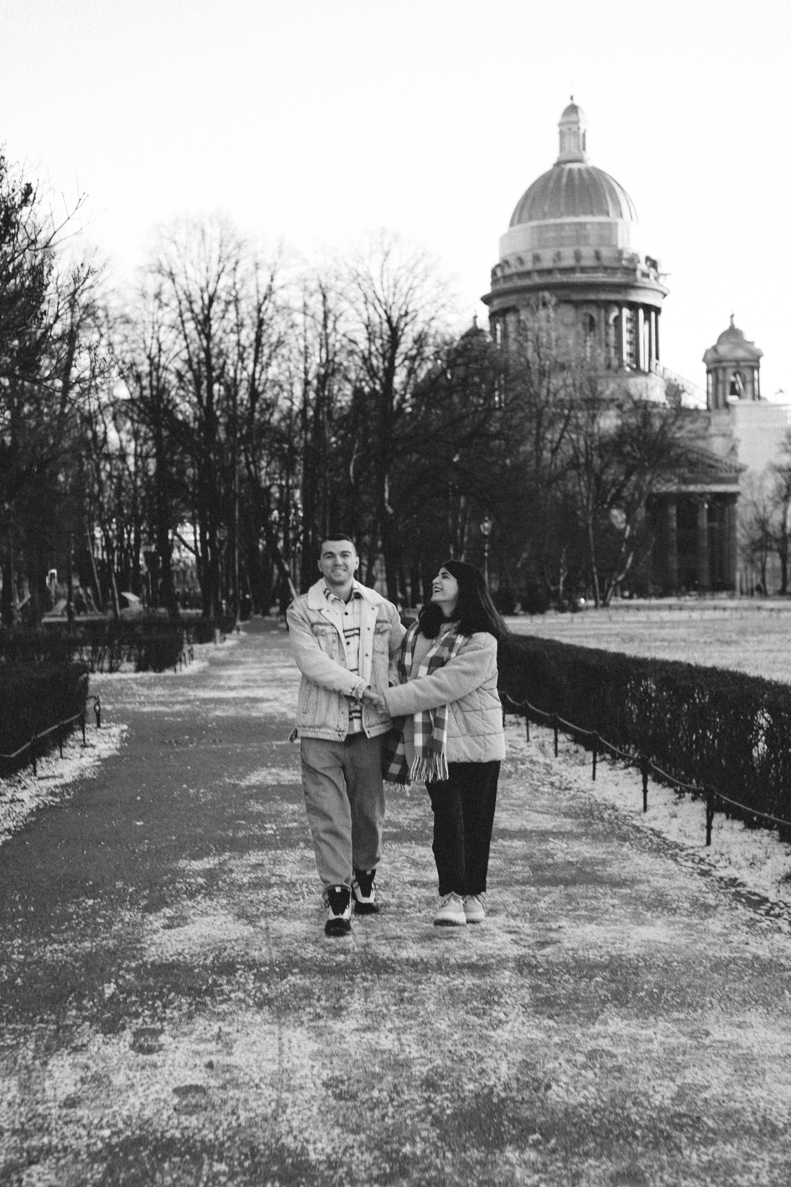От Дворцовой к Исаакиевскому (зима). Фотограф в Санкт-Петербурге Кристина Брянская