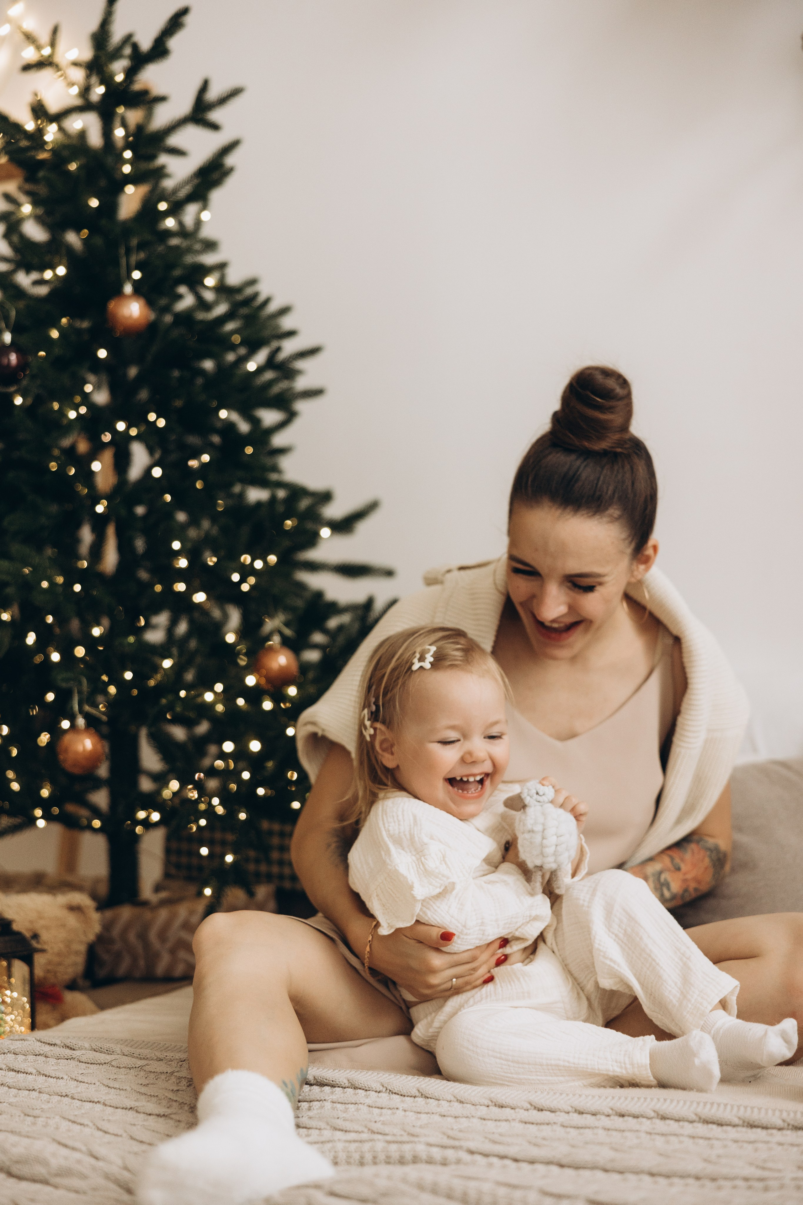 Ольга и Мирослава НГ. Семейный фотограф в Москве Виктория Ястребинская