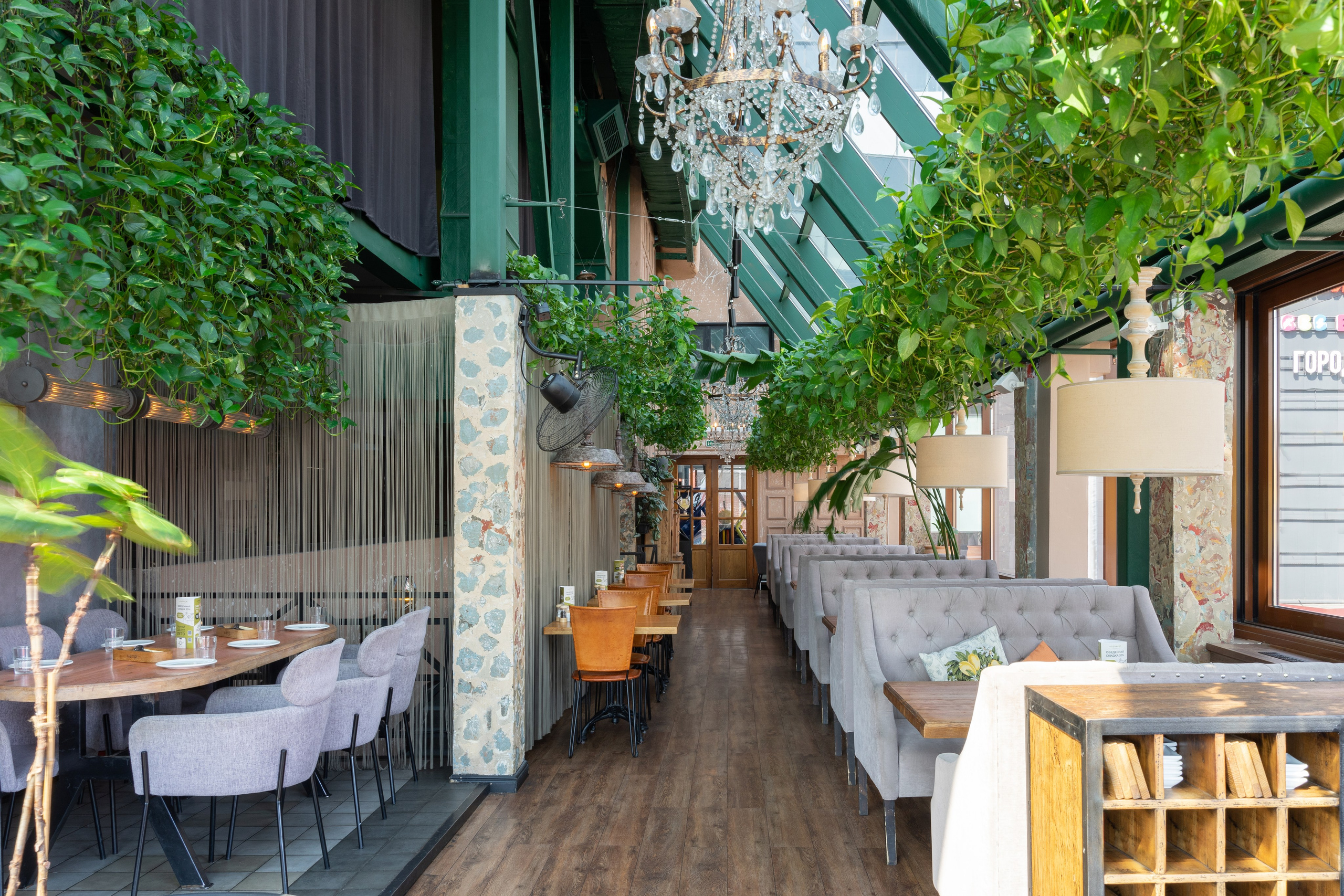 Ресторан Лето. Интерьерный фотограф в Санкт-Петербурге Светлана Балагер