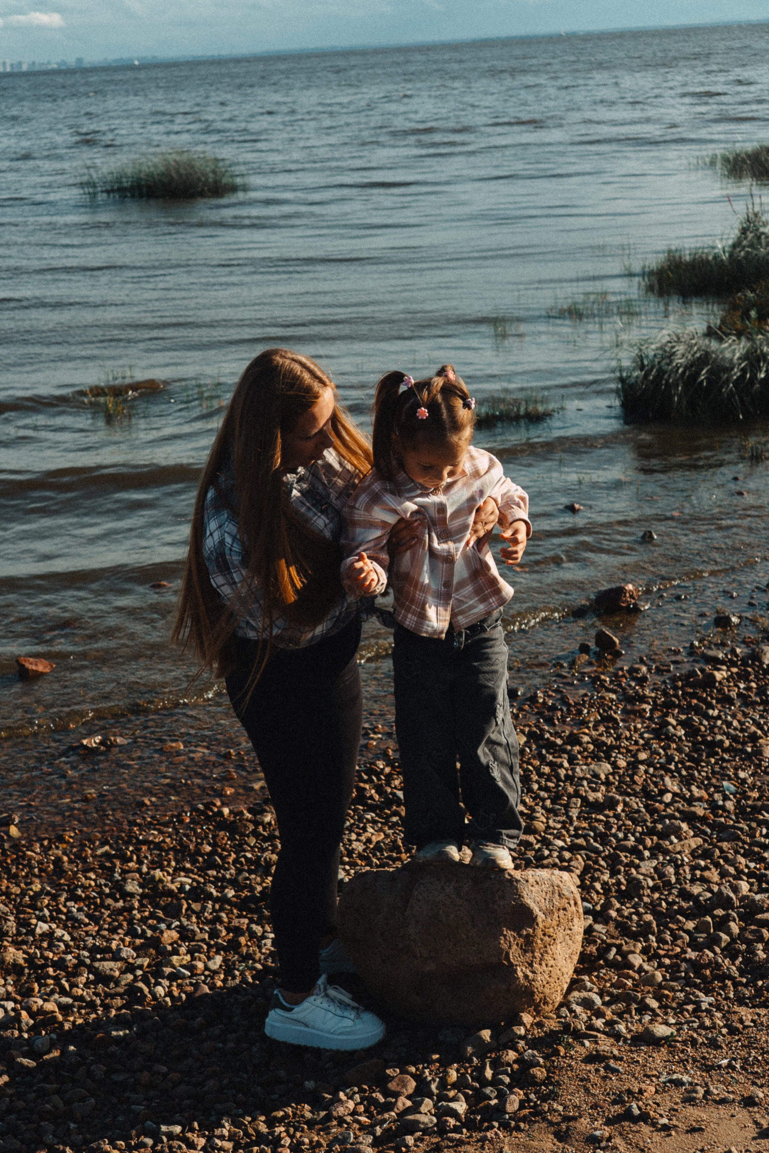 МАМА И ДОЧКА НА ФИНСКОМ ЗАЛИВЕ. Профессиональный фотограф, Санкт-Петербург — Виктория Богомолова