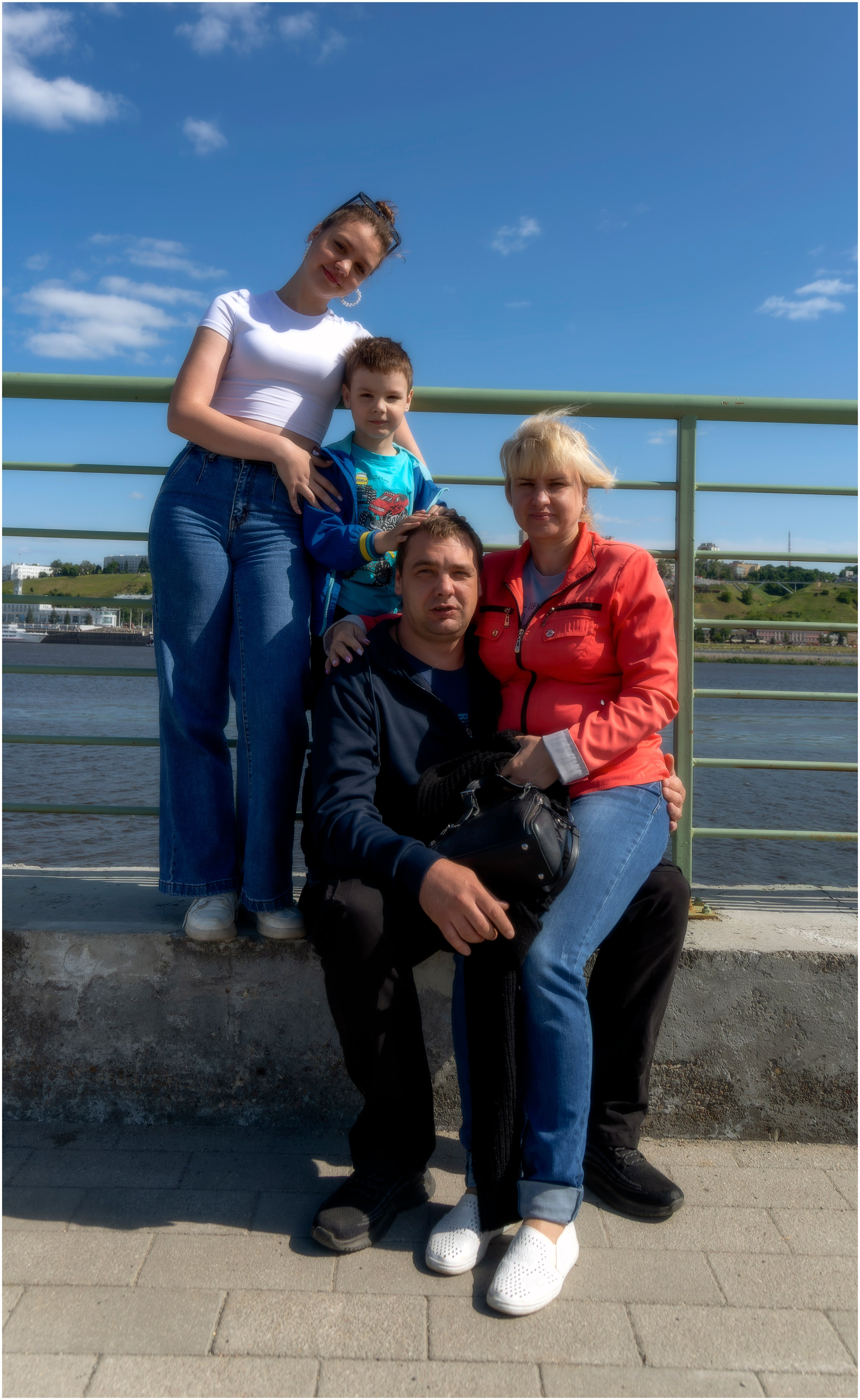 Александр и Наталья с детьми. Лев Постнов.Фотограф. Нижний Новгород