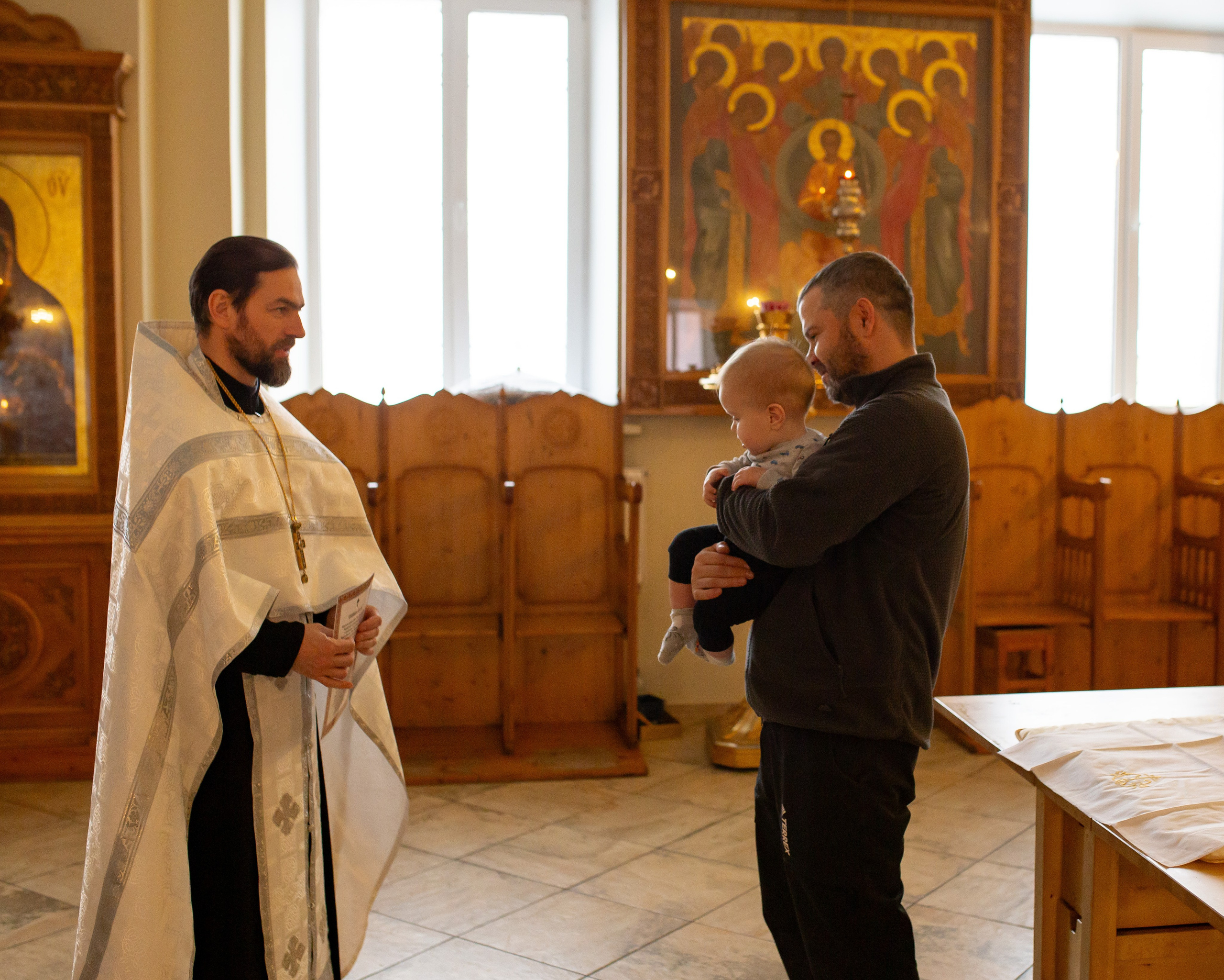 Крещение Филиппа. Репортажный фотограф в Москве