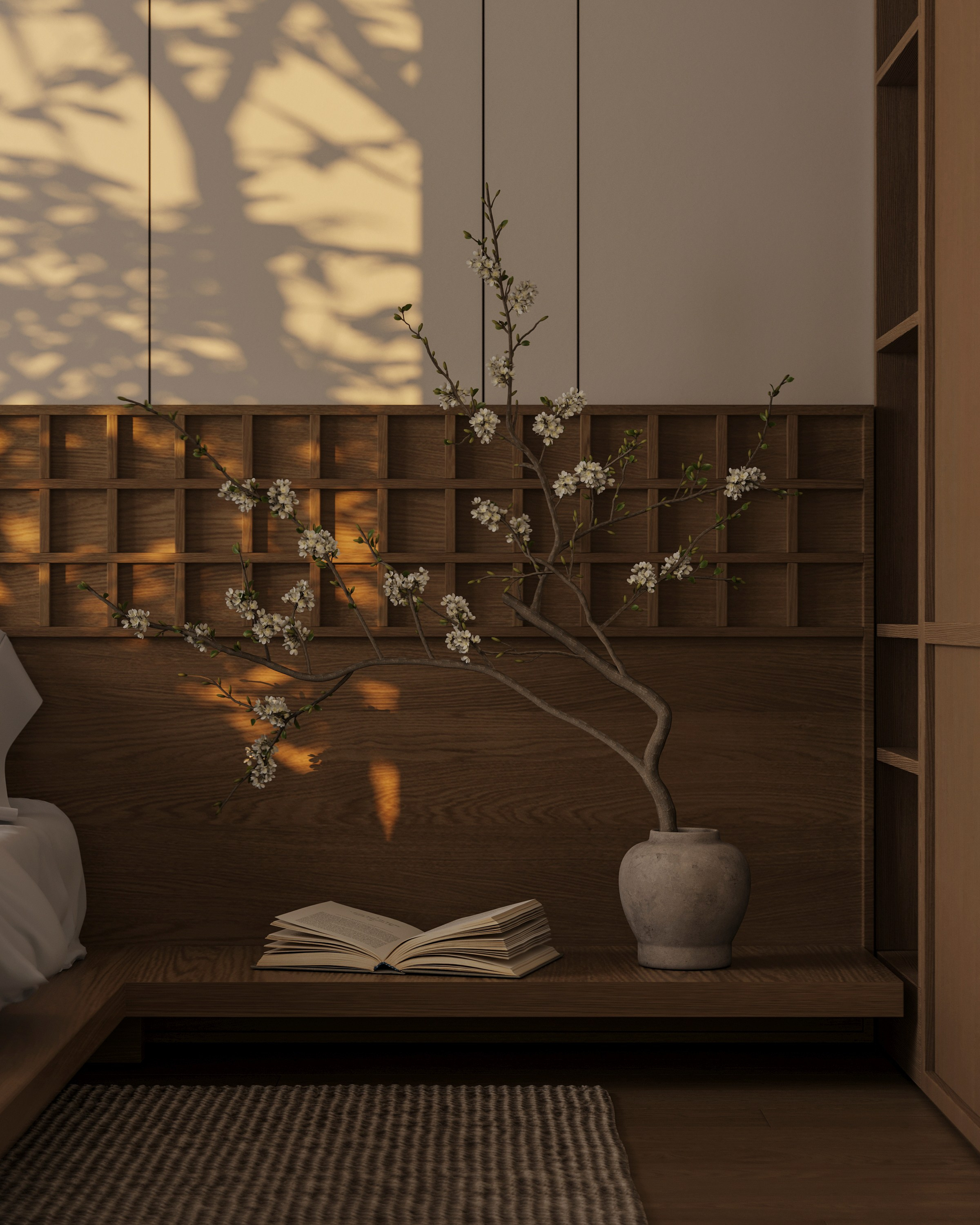 JAPANDI HAVEN | CONCEPTUAL PROJECT. Interior Visualization by Valerie Stetyukevich