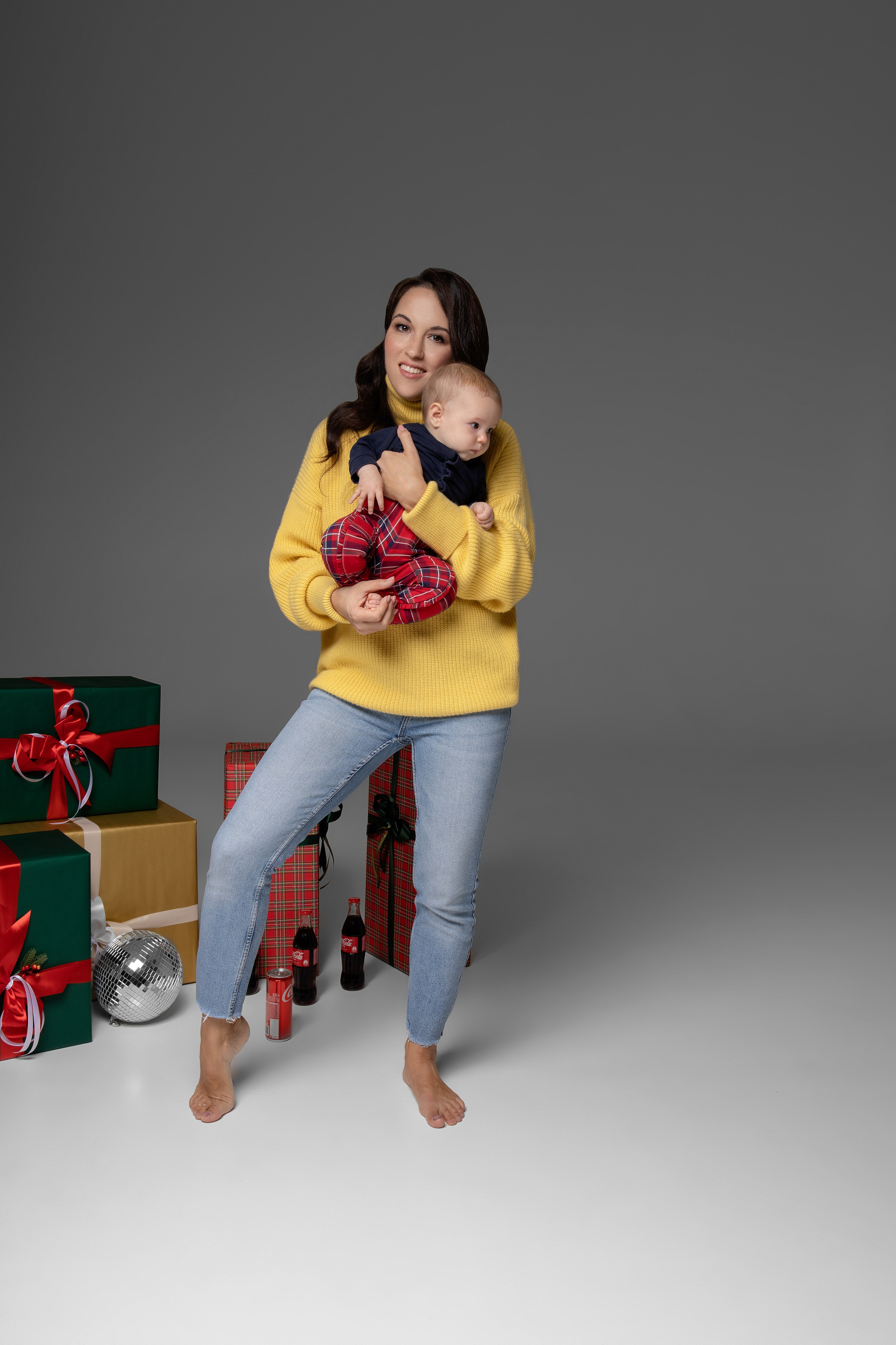 Новогодние фотосессии. Фотограф женского портрета, беременности и материнства Харькова Елена