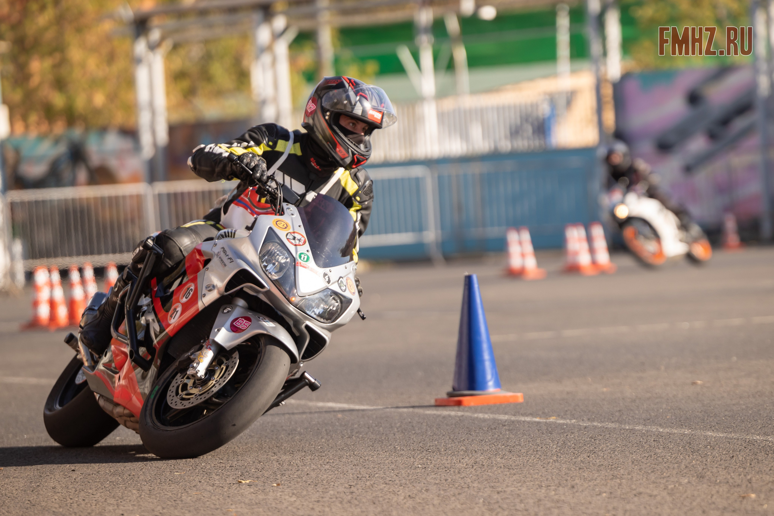 Соревнования по мотоджимхане на площадке Мосгортранс 15.09.2024. Фотограф Владимир Охрименко