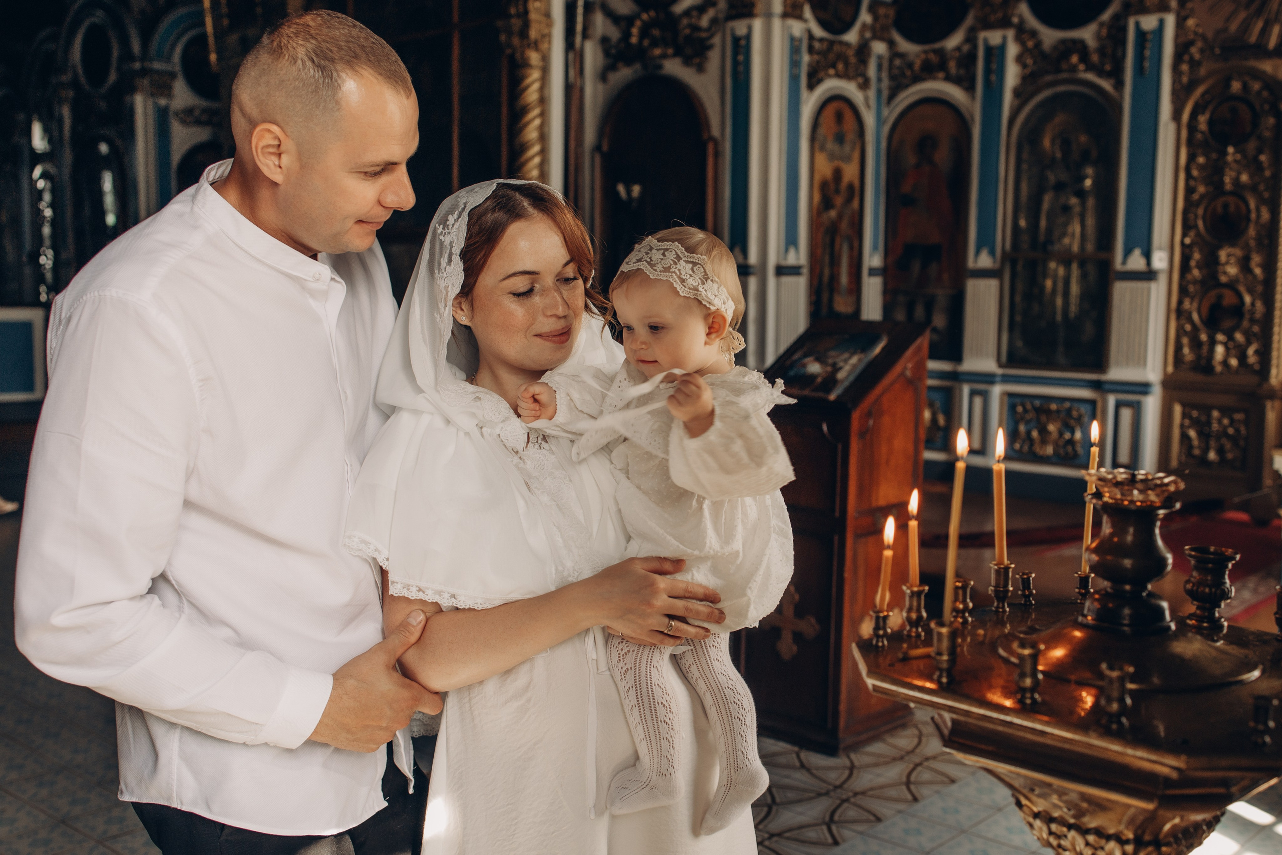 Крещение Есении. Главная