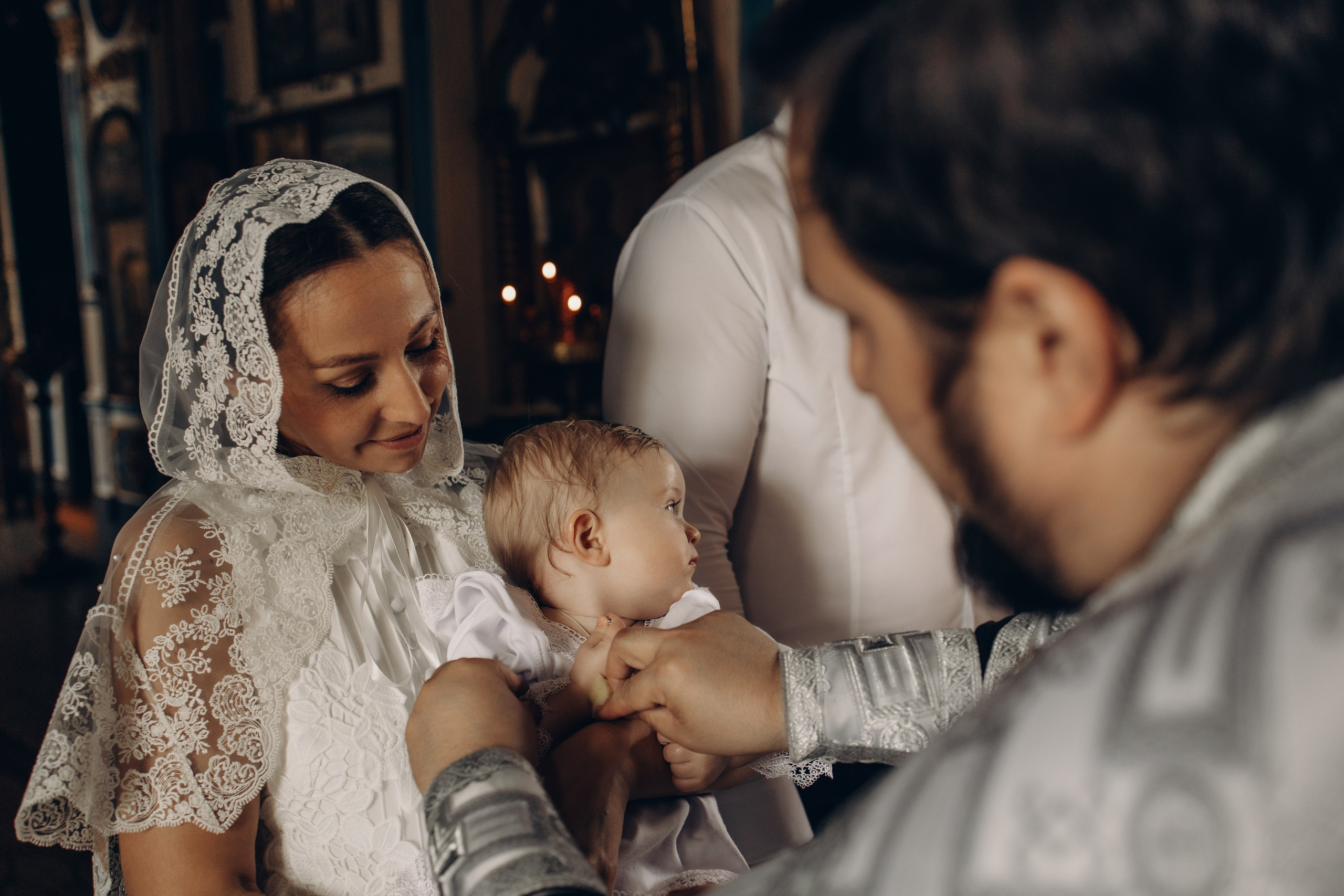 Крещение Есении. Главная