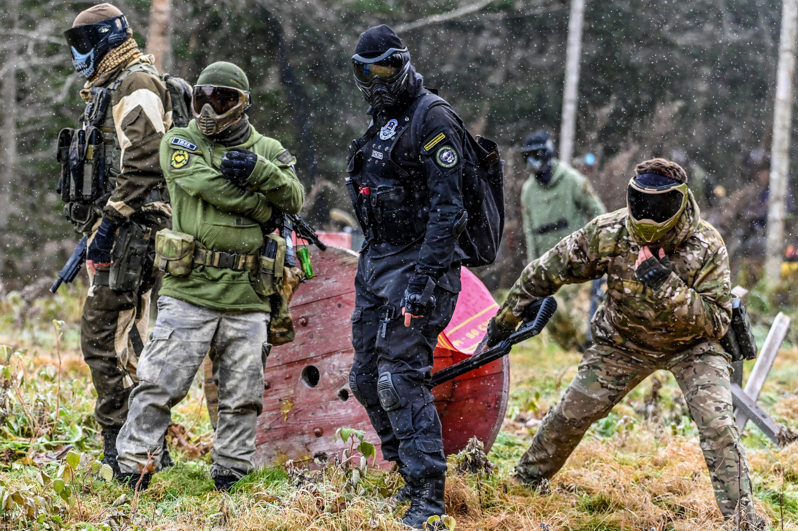 Пейнтбол. Фоторепортажи Сахалина