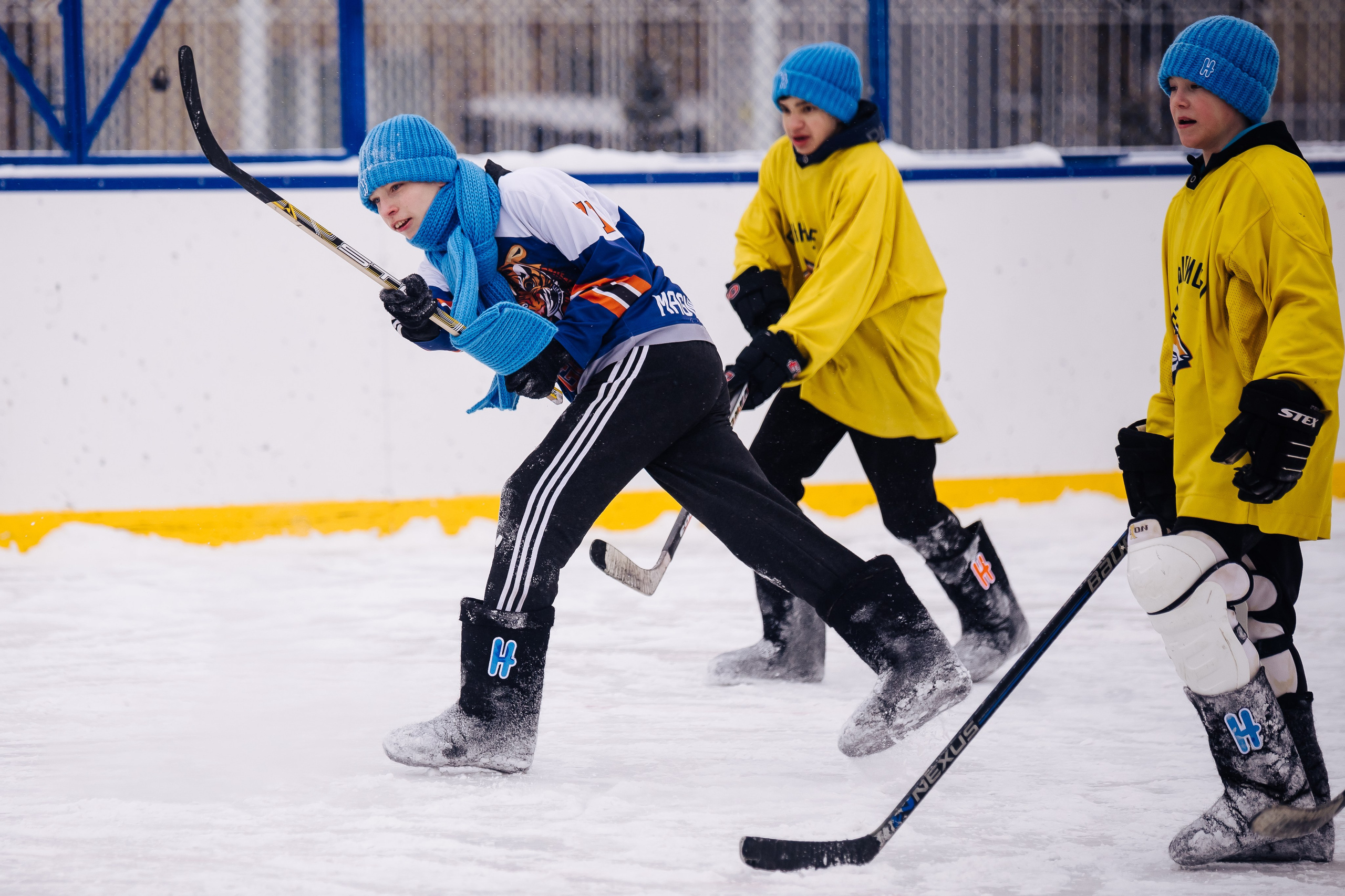 Хоккей на валенках // 22.02.25. Денис Прохоров Фотограф в г. Магнитогорск